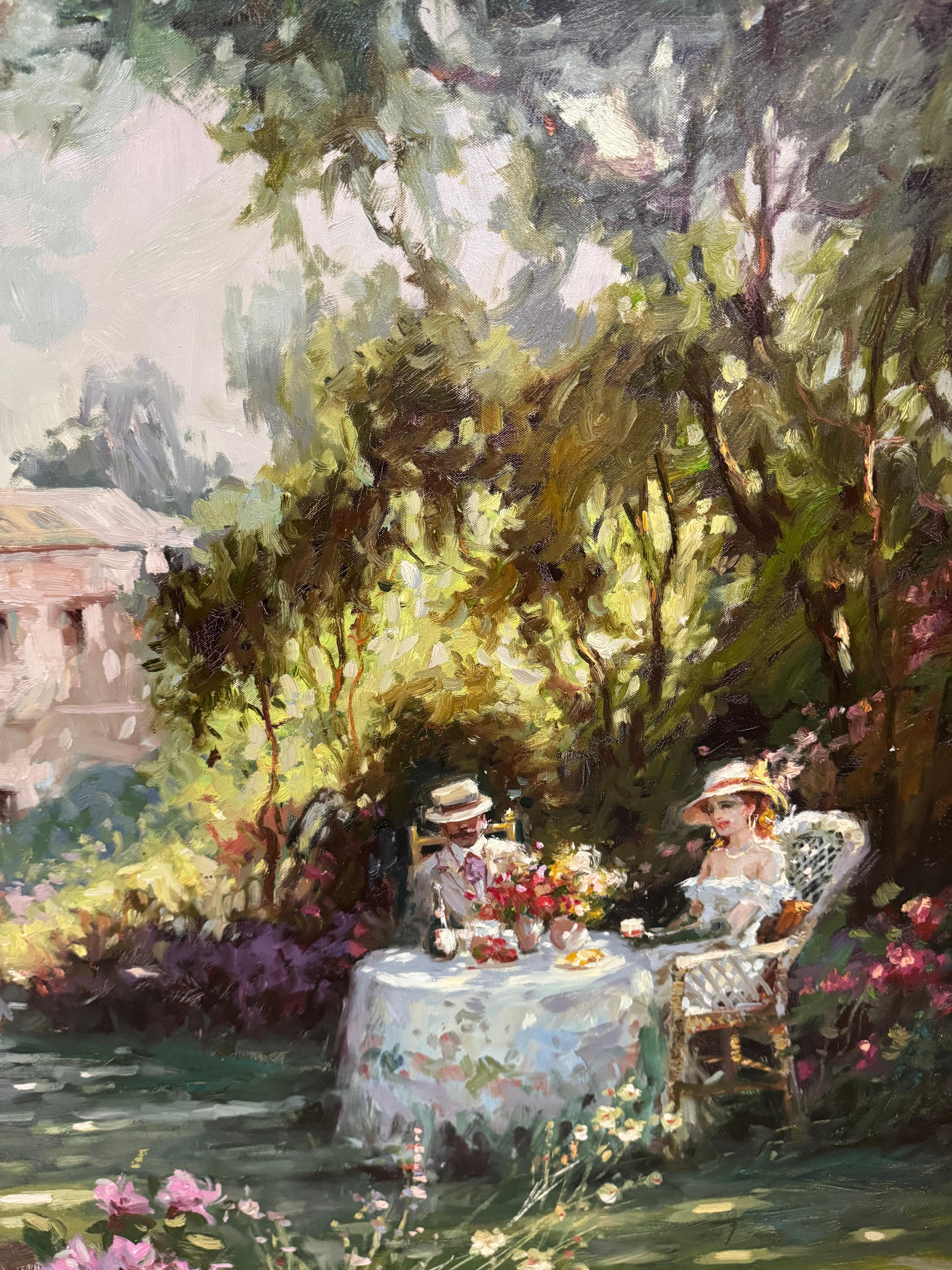 Américain Peinture originale inspirée d'un tableau de musée de L'artiste, vraisemblablement Jacques De en vente