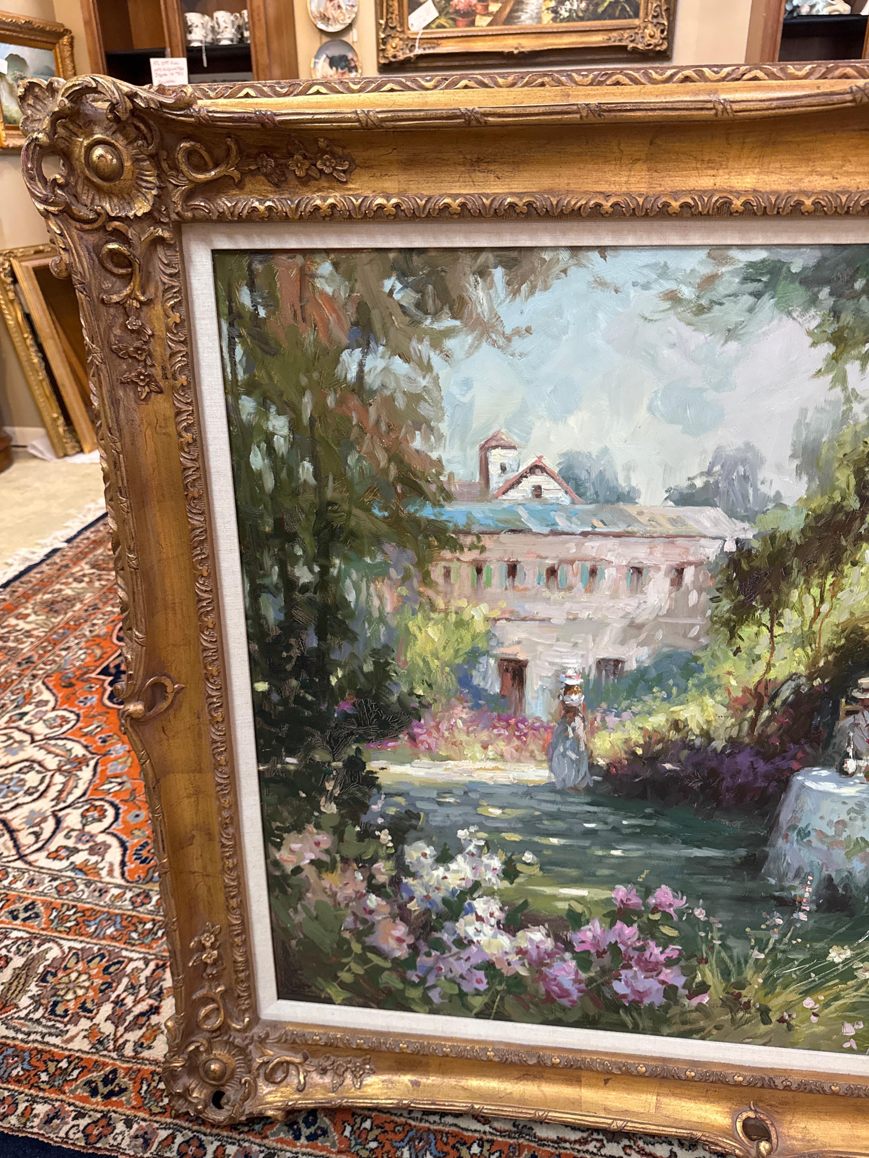 20ième siècle Peinture originale inspirée d'un tableau de musée de L'artiste, vraisemblablement Jacques De en vente