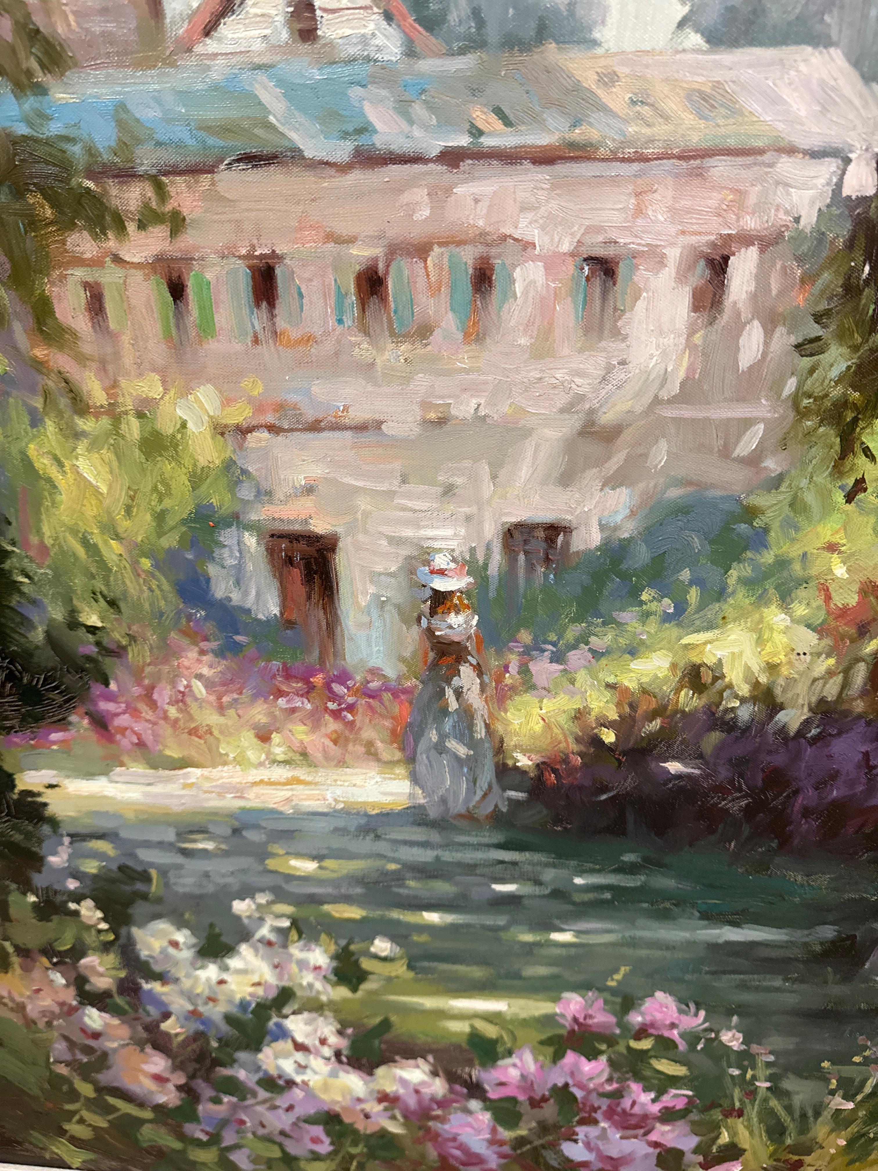 Peinture originale inspirée d'un tableau de musée de L'artiste, vraisemblablement Jacques De en vente 1