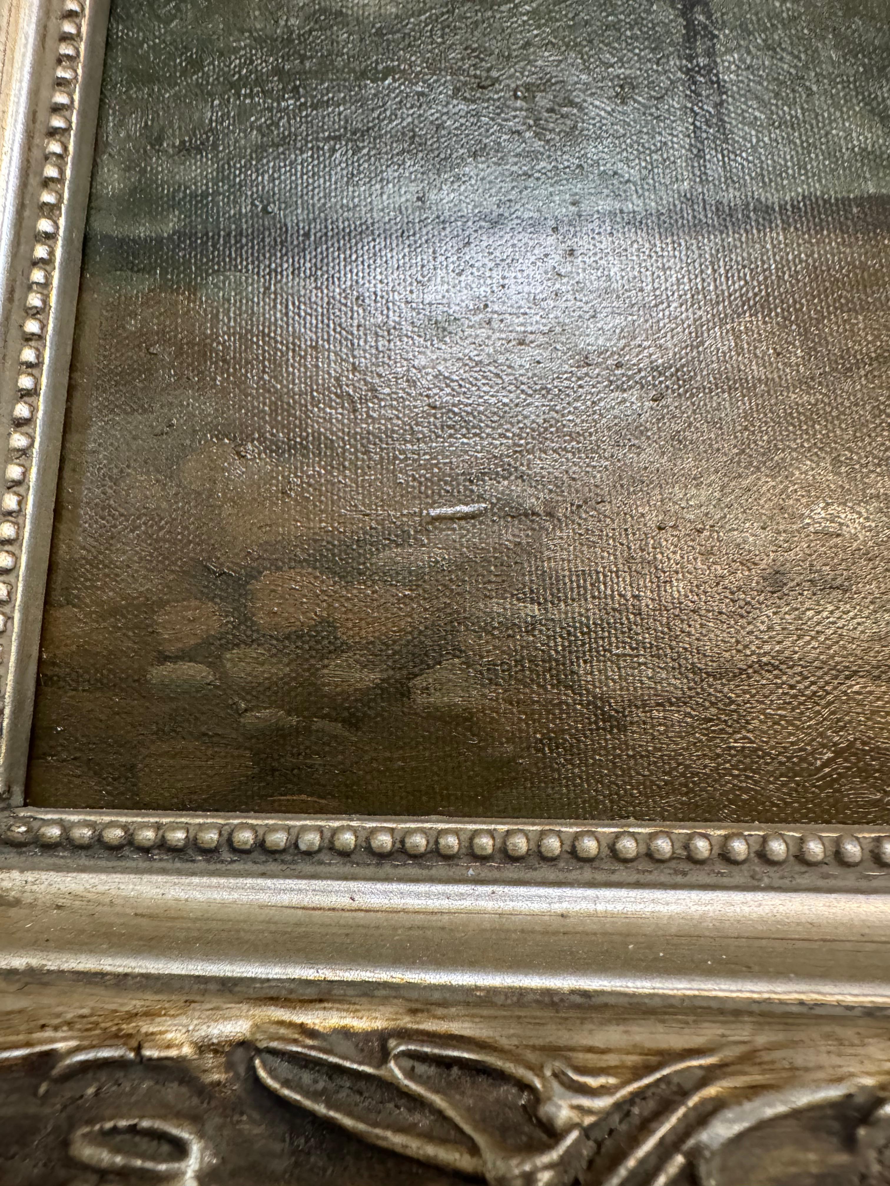 Peinture originale d'Auguste Detti  Artistics du 18ème siècle en vente 2