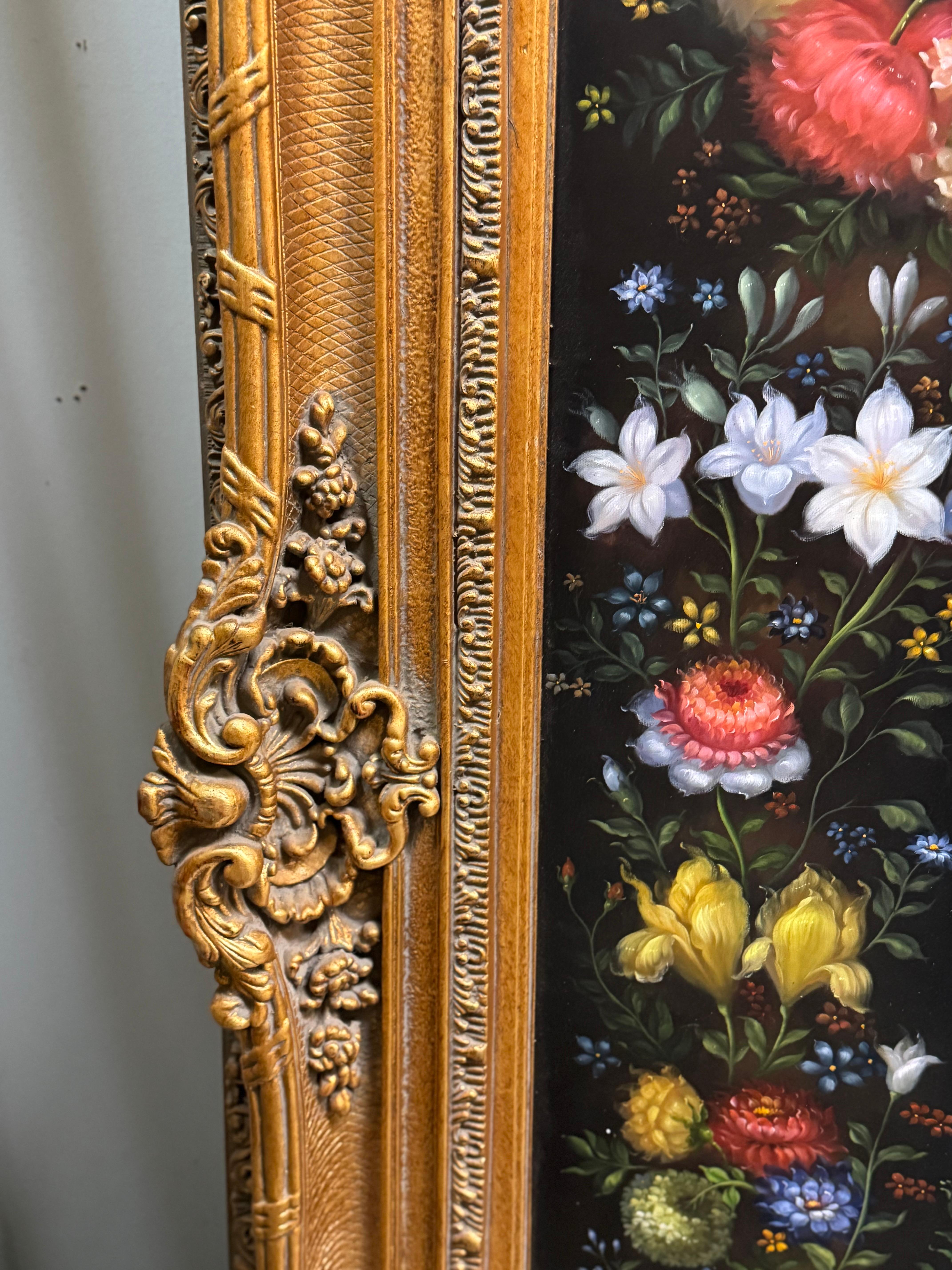 Pintura original inspirada en  el cuadro del museo titulado 