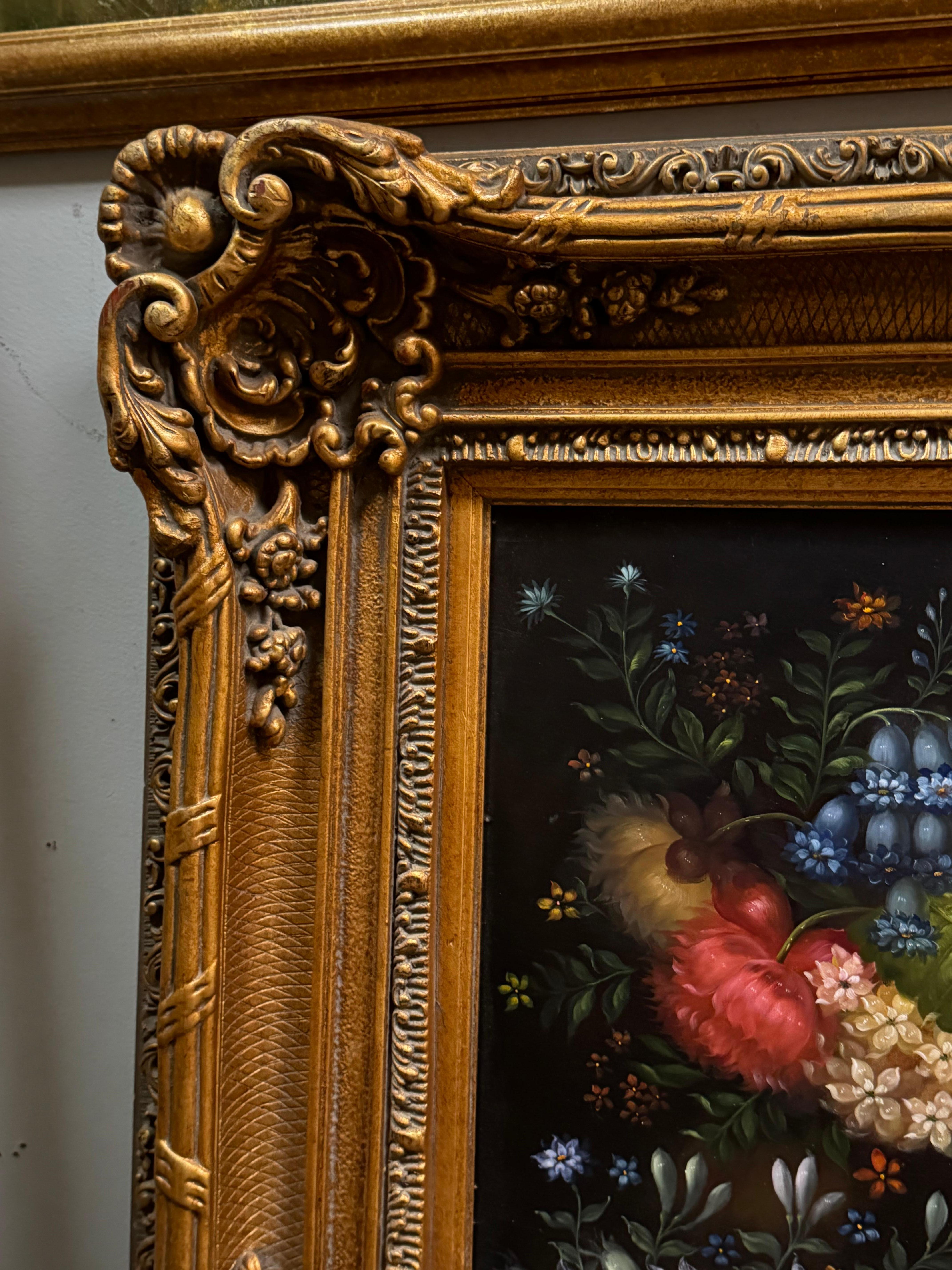 Pintura original inspirada en  el cuadro del museo titulado 