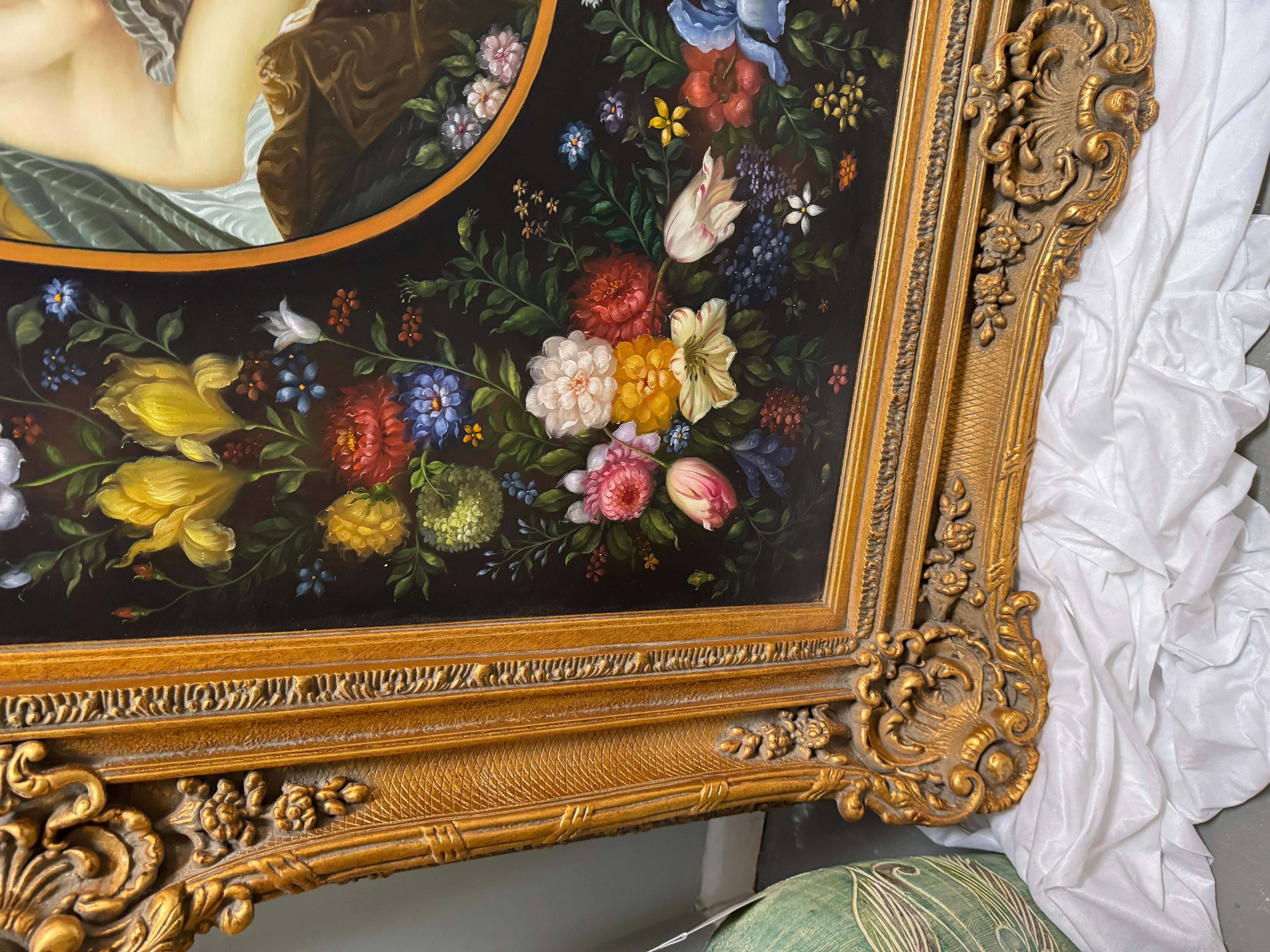 Pintura original inspirada en  el cuadro del museo titulado 
