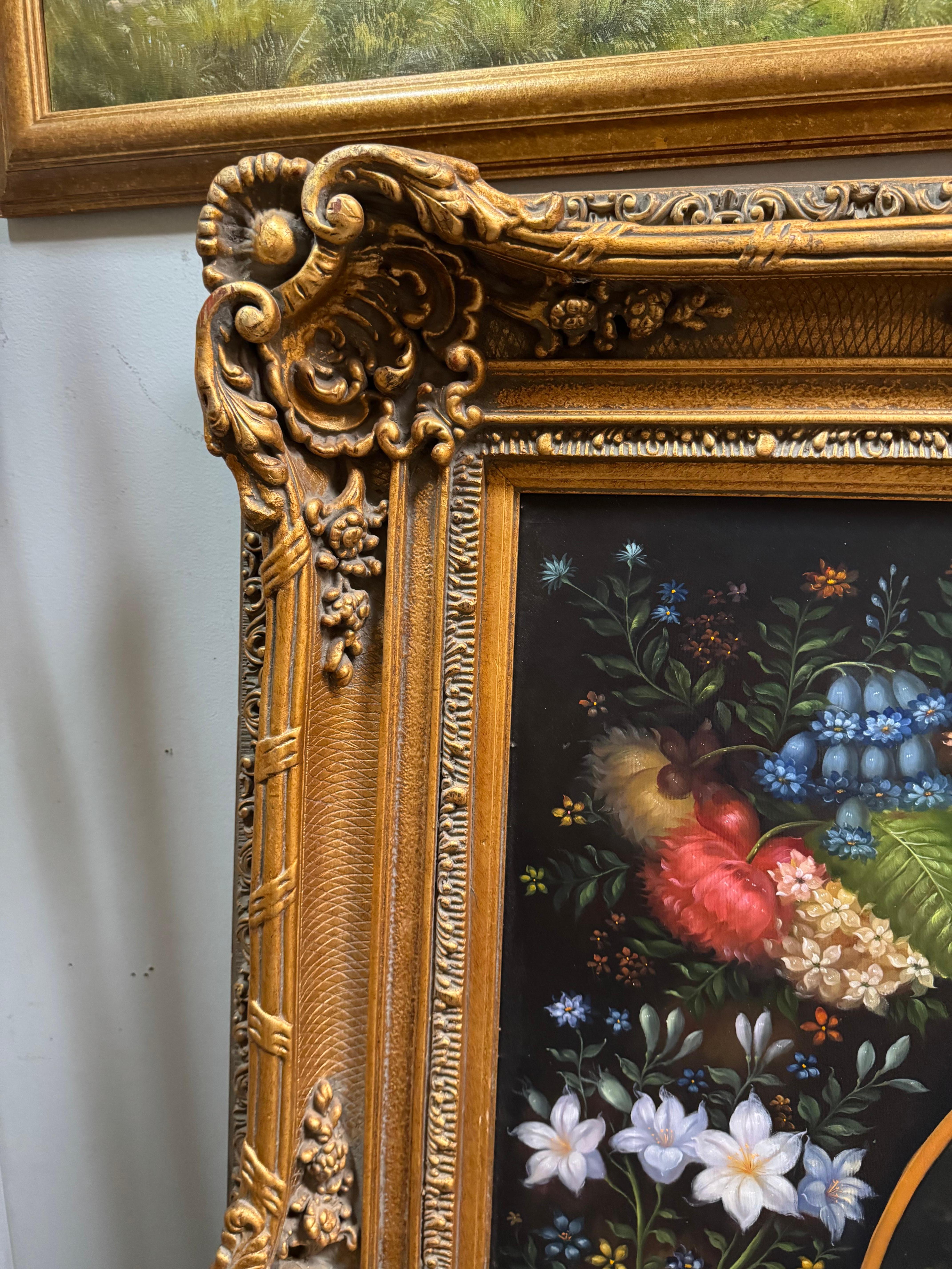 Pintura original inspirada en  el cuadro del museo titulado 