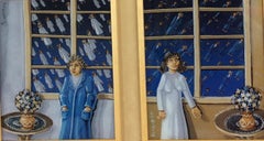 Originales umgekehrtes Glasgemälde  Ivicevic Slobodan