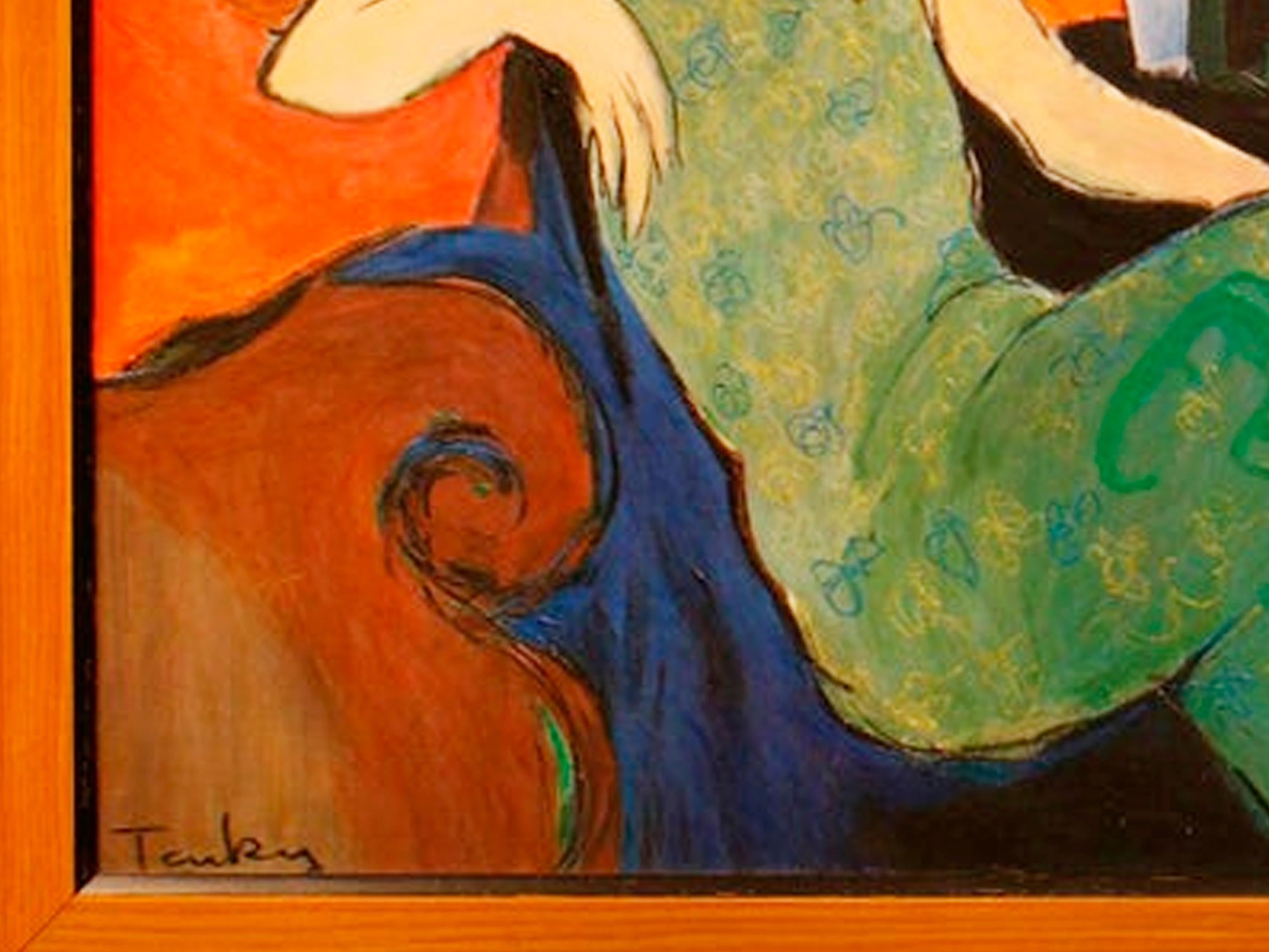 Pittura originale firmata da Itzchak Tarkay In condizioni ottime in vendita a Beirut, LB