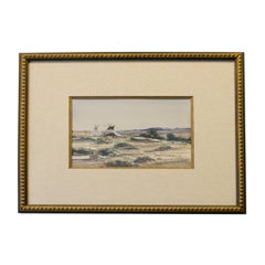 Pittura originale "South End Teancum Valley" di Thomas DeDecker