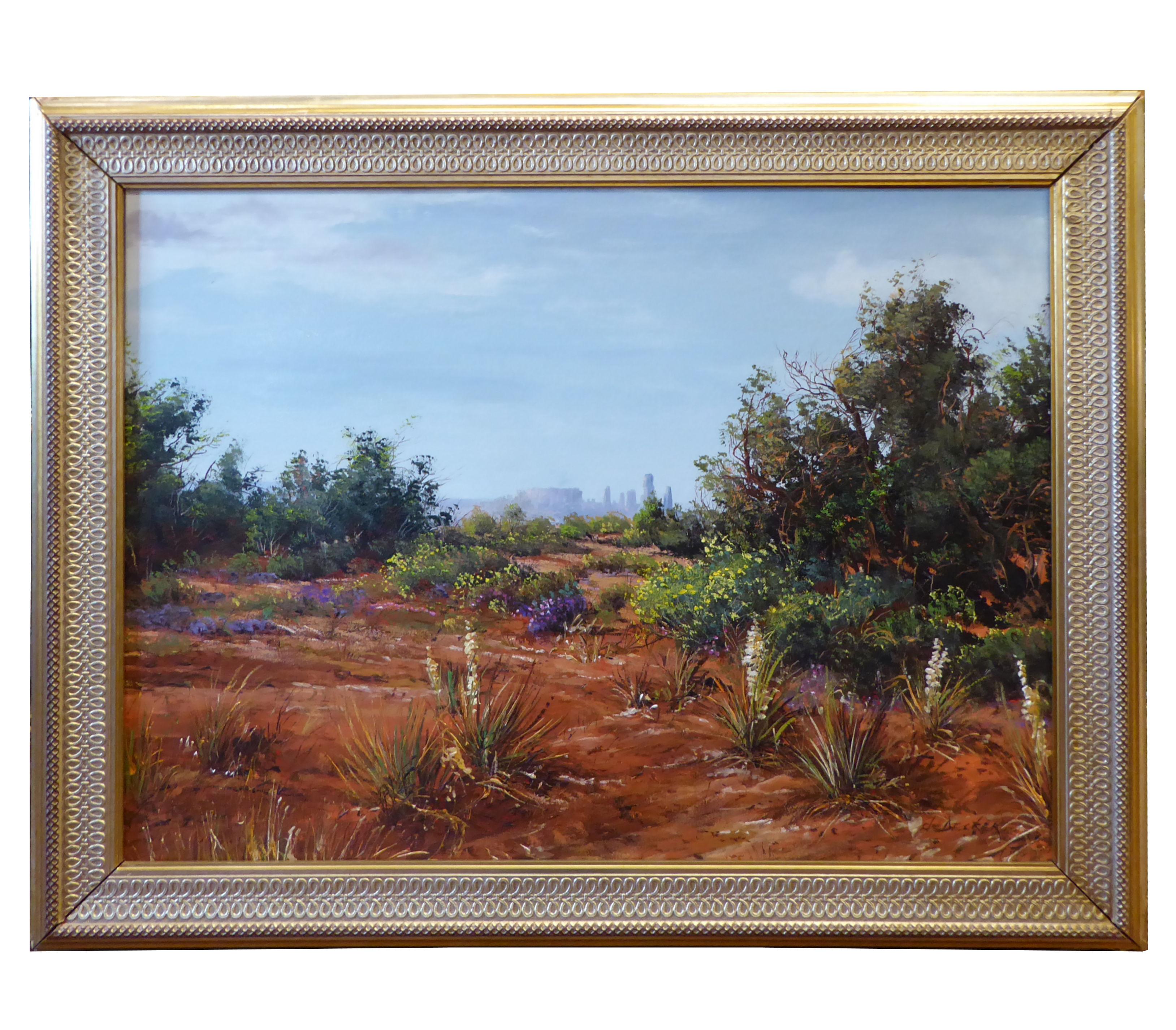 Gemälde „Southwest Desert“ von Thomas DeDecker (amerikanisch) im Angebot