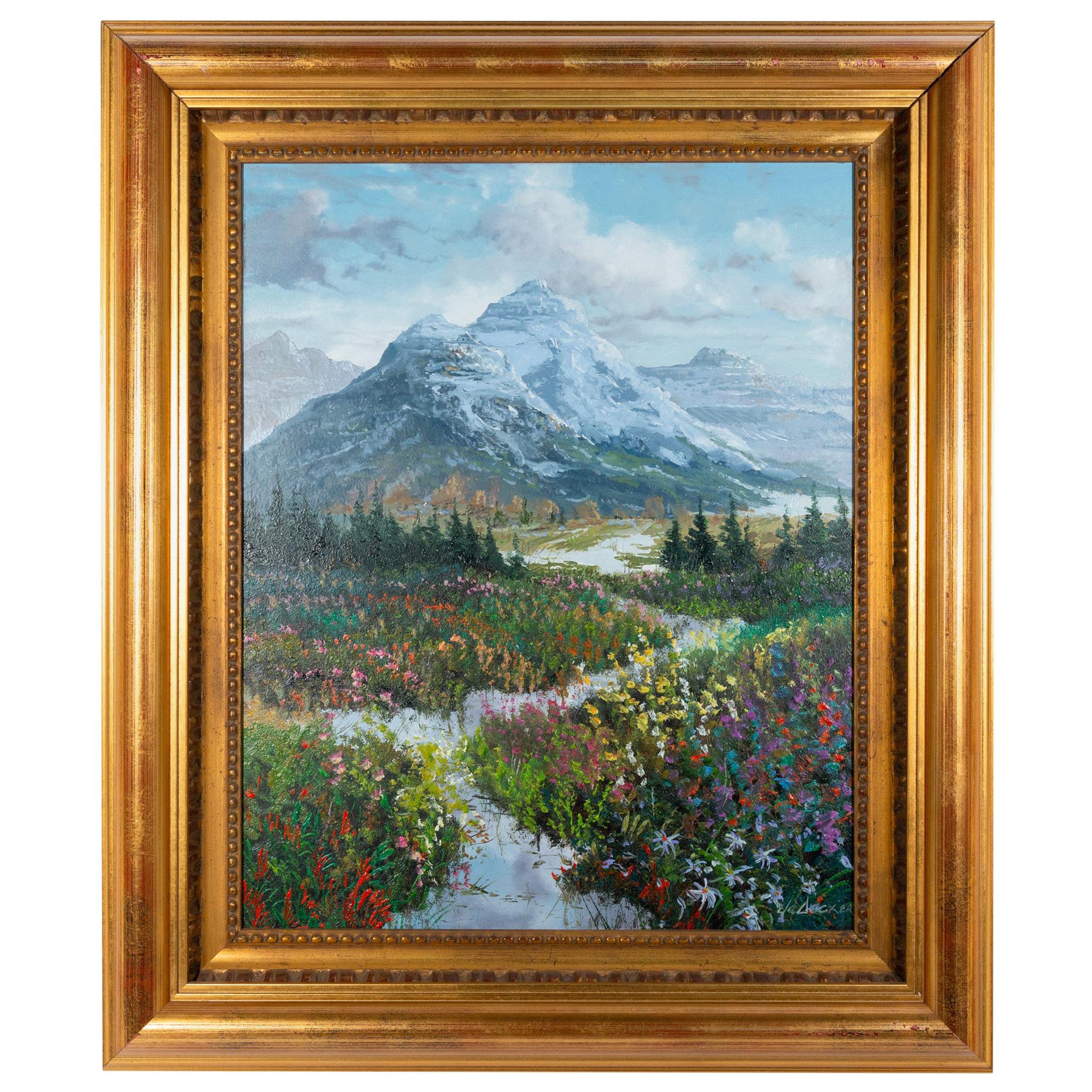 Pintura original "Primavera" de Thomas DeDecker