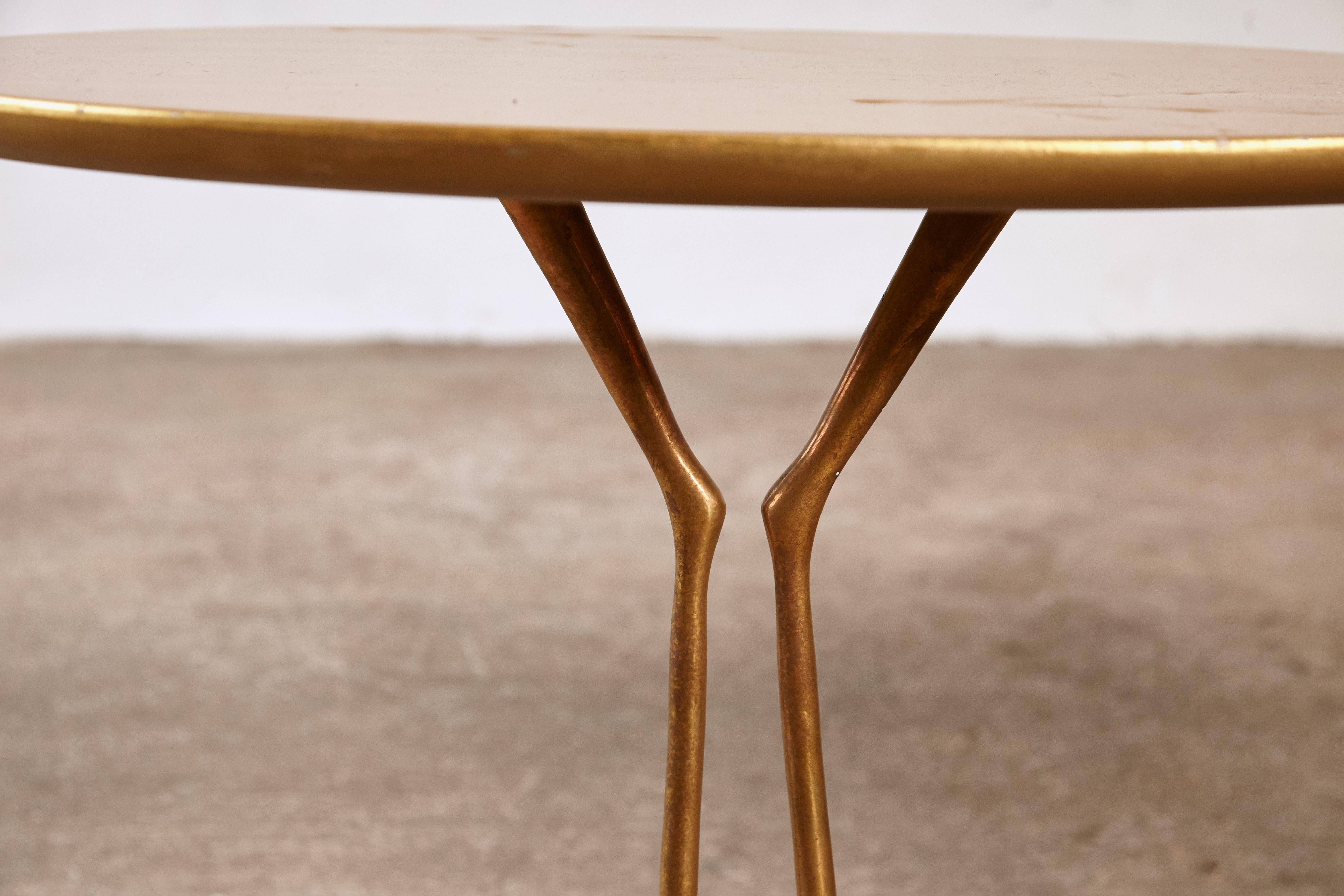 Original Pair of 1970s Meret Oppenheim Traccia Tables, Gavina, Italy For Sale 3