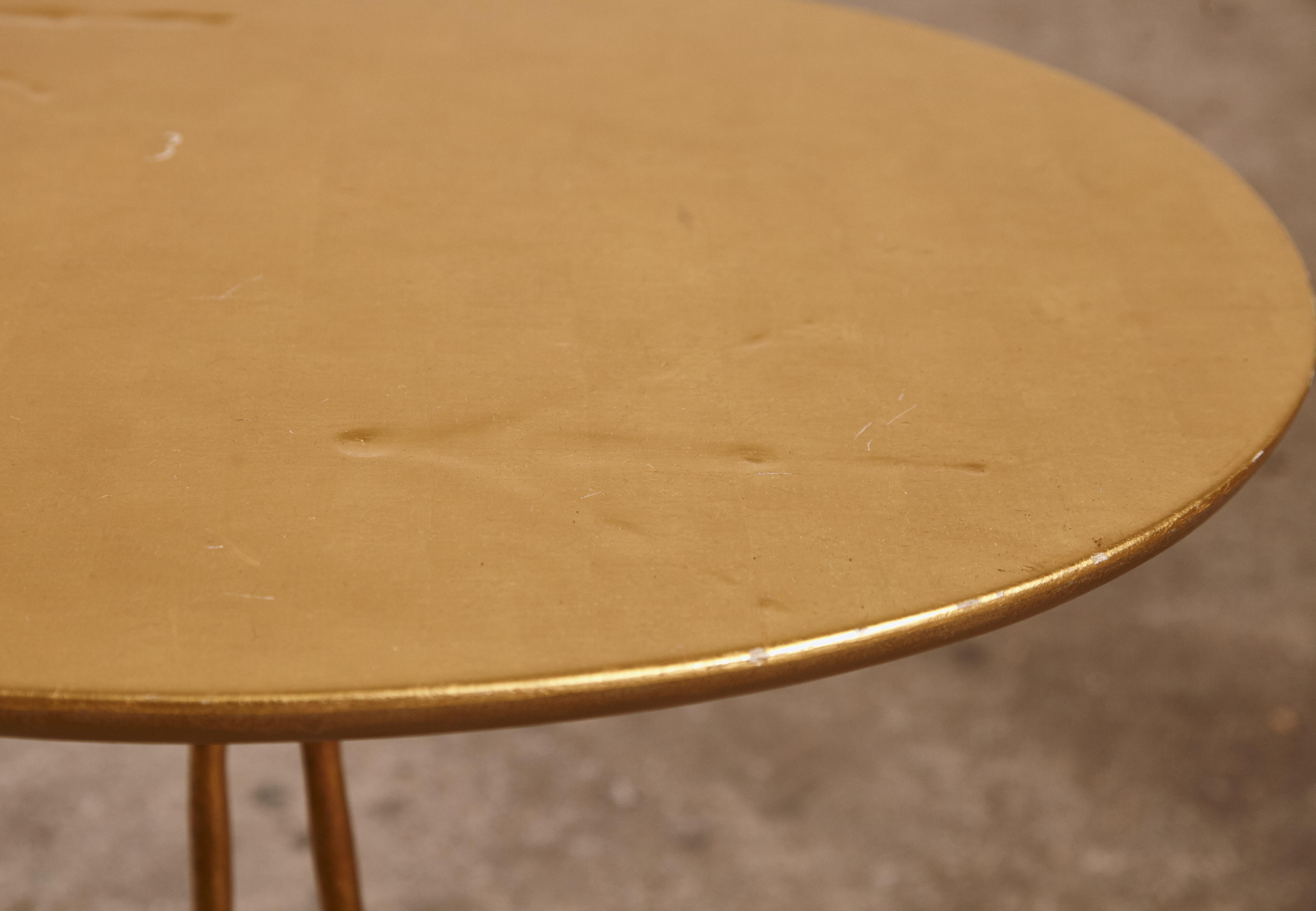 Original Pair of 1970s Meret Oppenheim Traccia Tables, Gavina, Italy For Sale 4