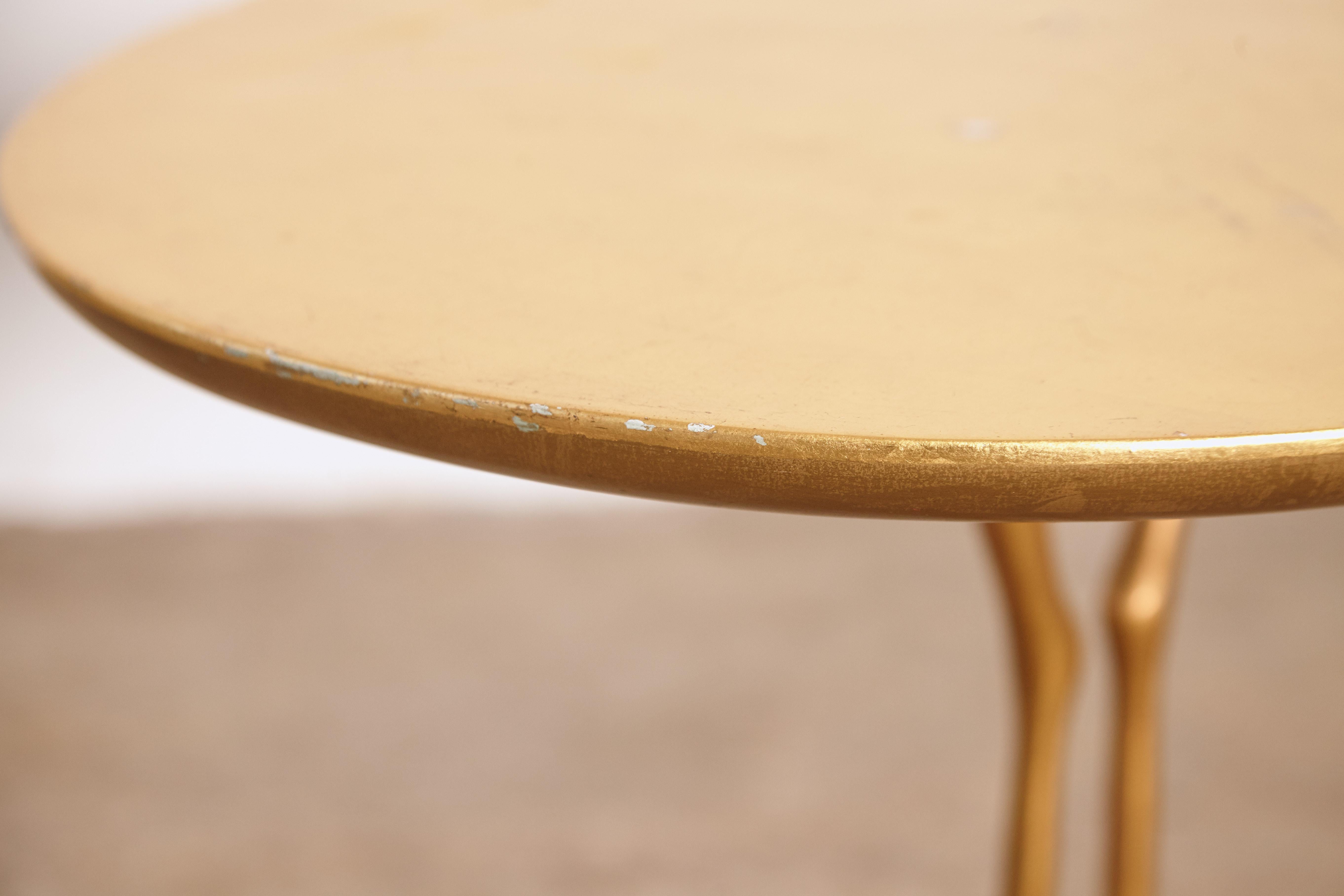 Original Pair of 1970s Meret Oppenheim Traccia Tables, Gavina, Italy 5