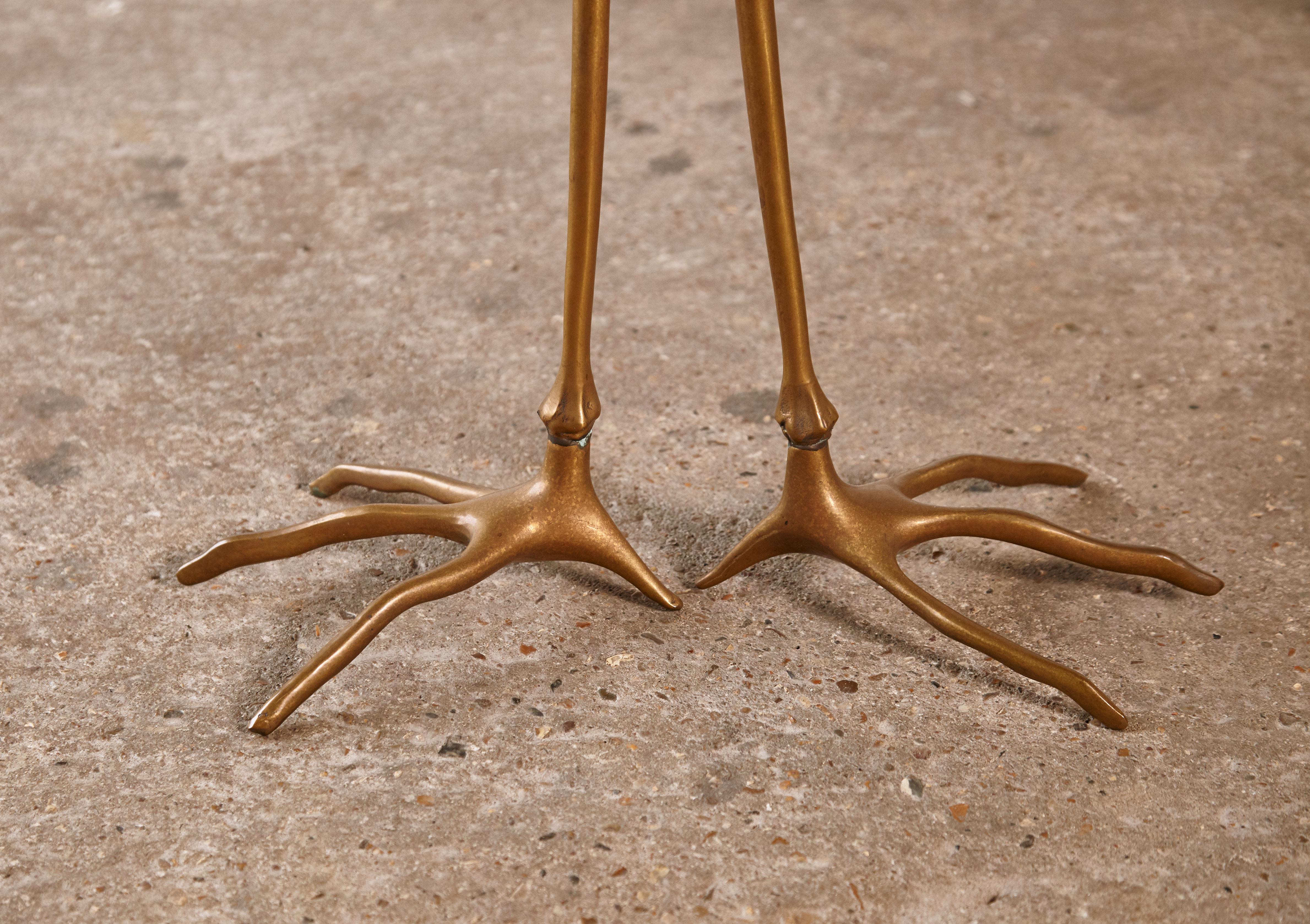 Italian Original Pair of 1970s Meret Oppenheim Traccia Tables, Gavina, Italy For Sale