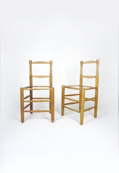 Original Pair of Charlotte Perriand Bauche Chairs n°18