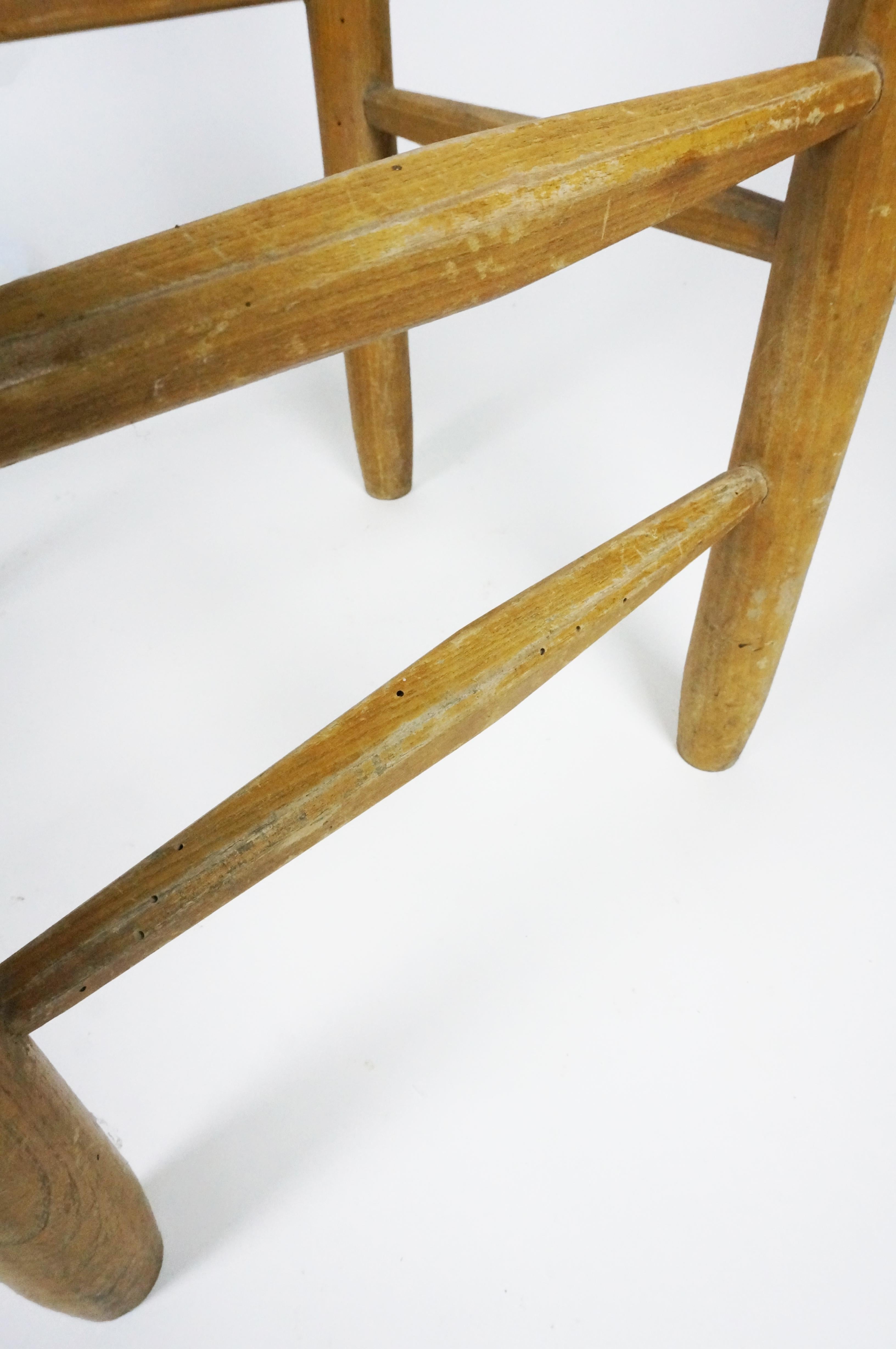 Straw Original Pair of Charlotte Perriand Bauche Chairs n°18 For Sale