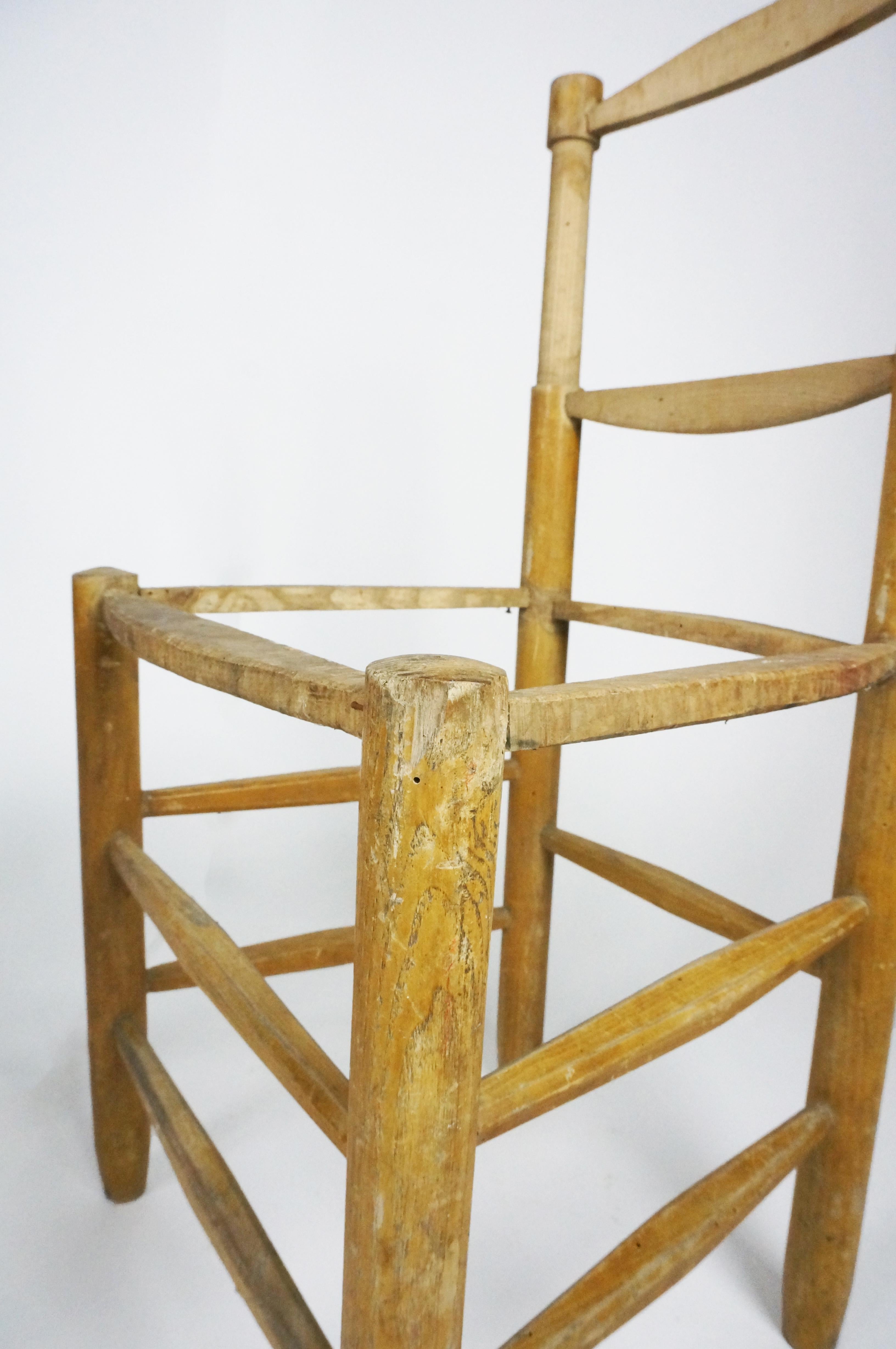 Original Pair of Charlotte Perriand Bauche Chairs n°18 For Sale 1