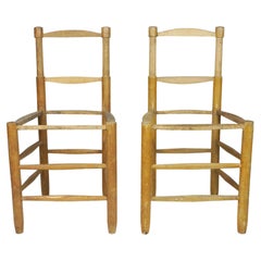 Original Pair of Charlotte Perriand Bauche Chairs n°18