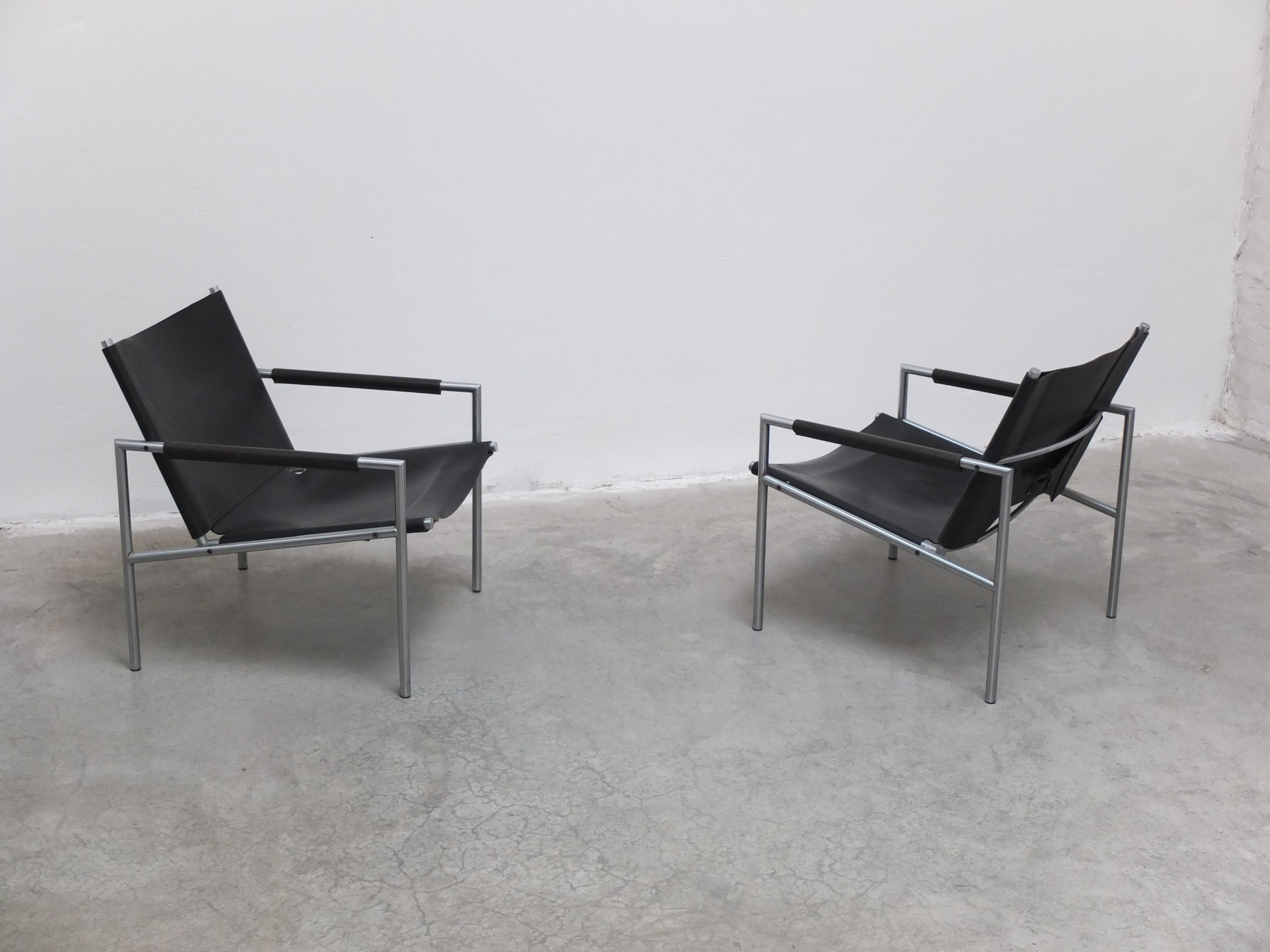 Original Pair of 'SZ02' Lounge Chairs by Martin Visser for ‘t Spectrum, 1960s For Sale 12