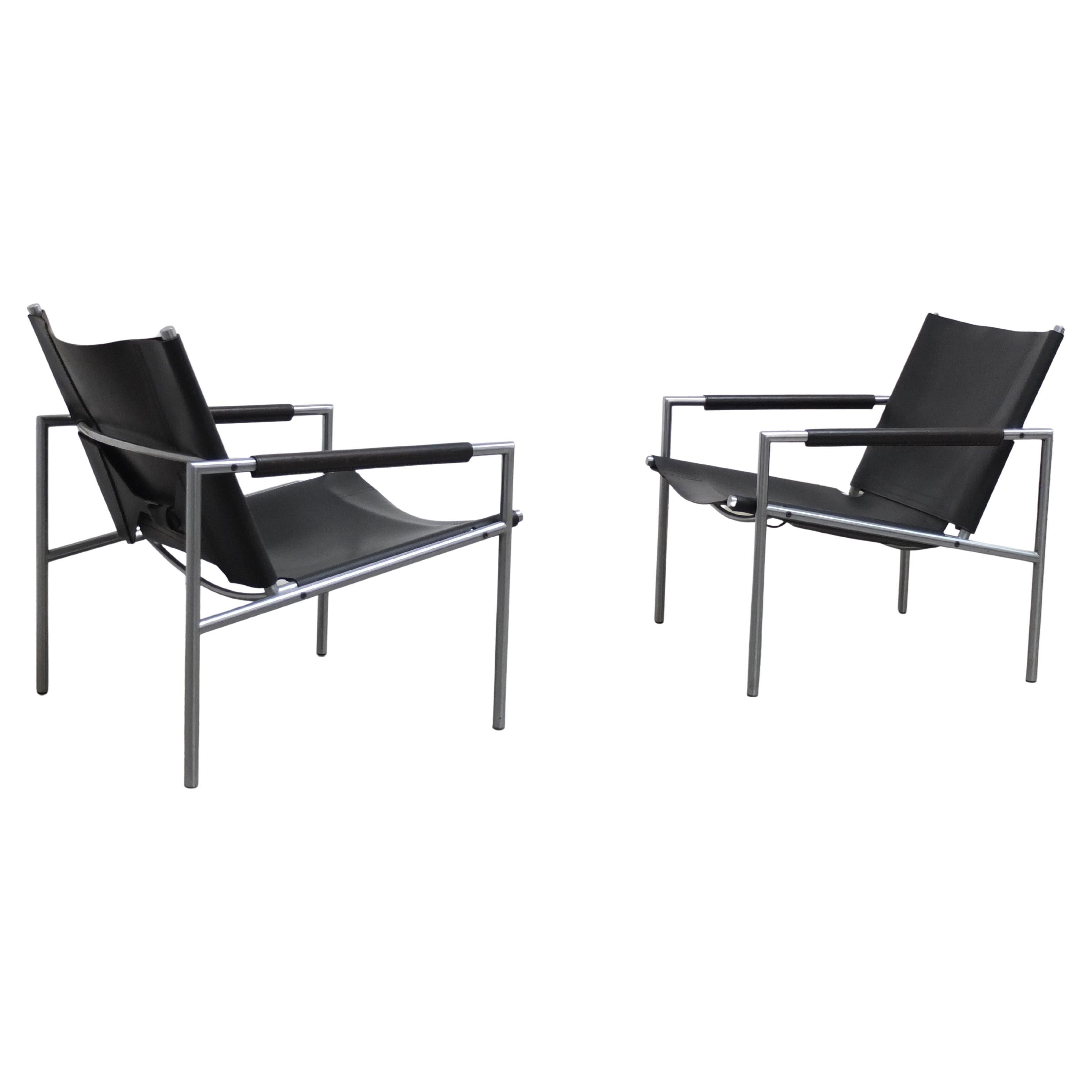 Coppia originale di sedie da salotto 'SZ02' di Martin Visser per 't Spectrum, anni '60