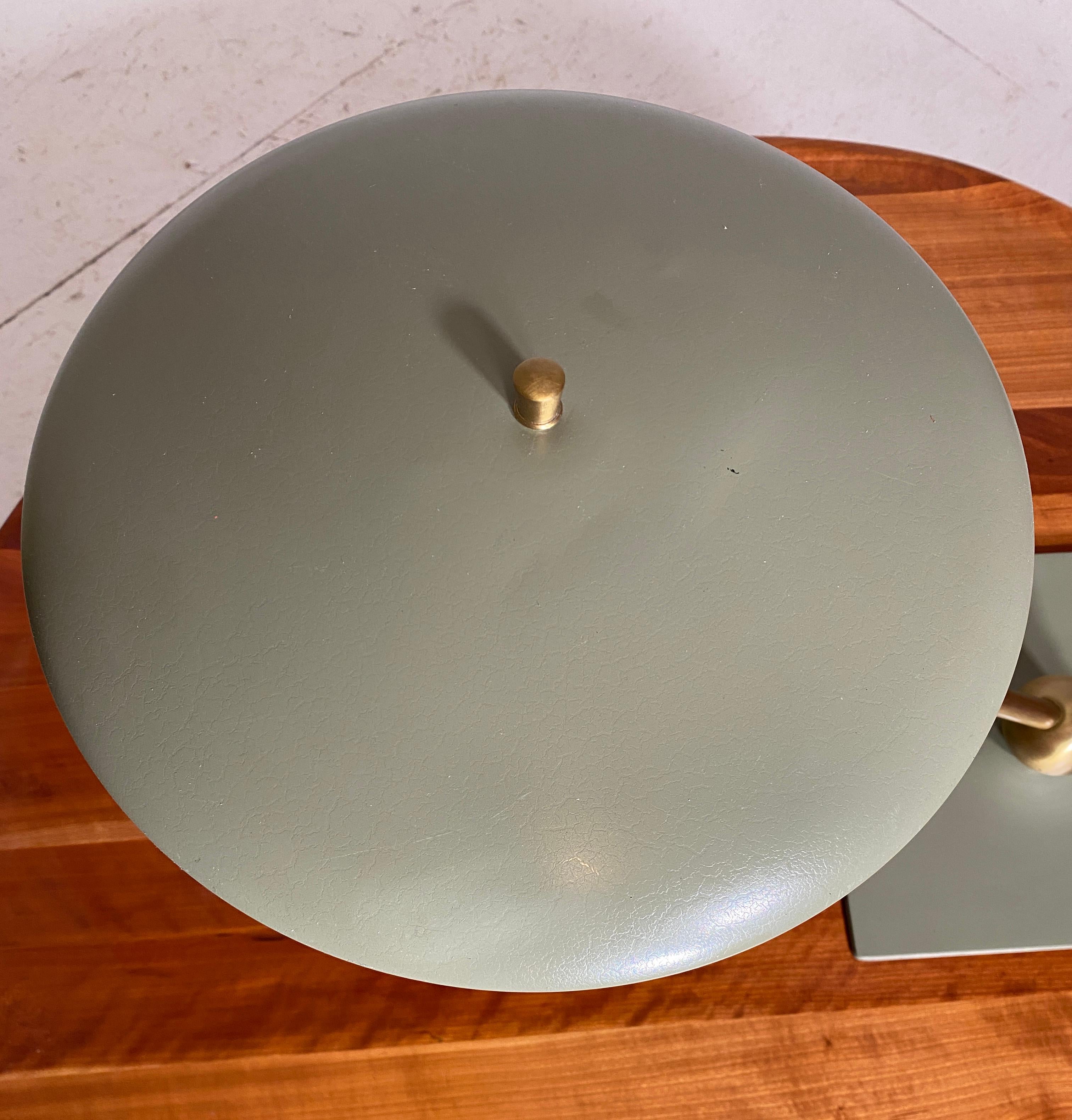 Original Pale Green Finish Wheeler Sight Desk Lamp 1