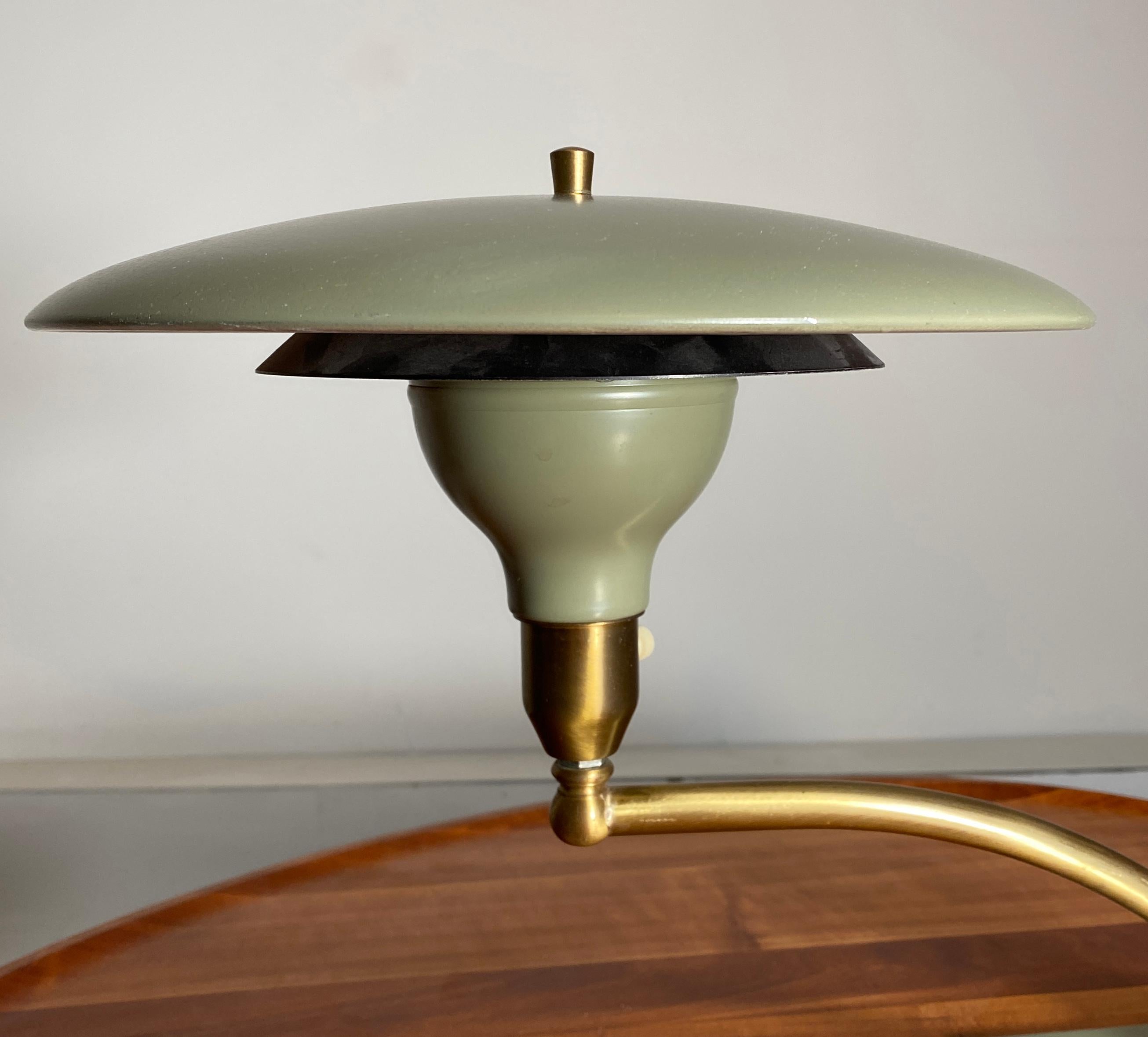 Original Pale Green Finish Wheeler Sight Desk Lamp 2