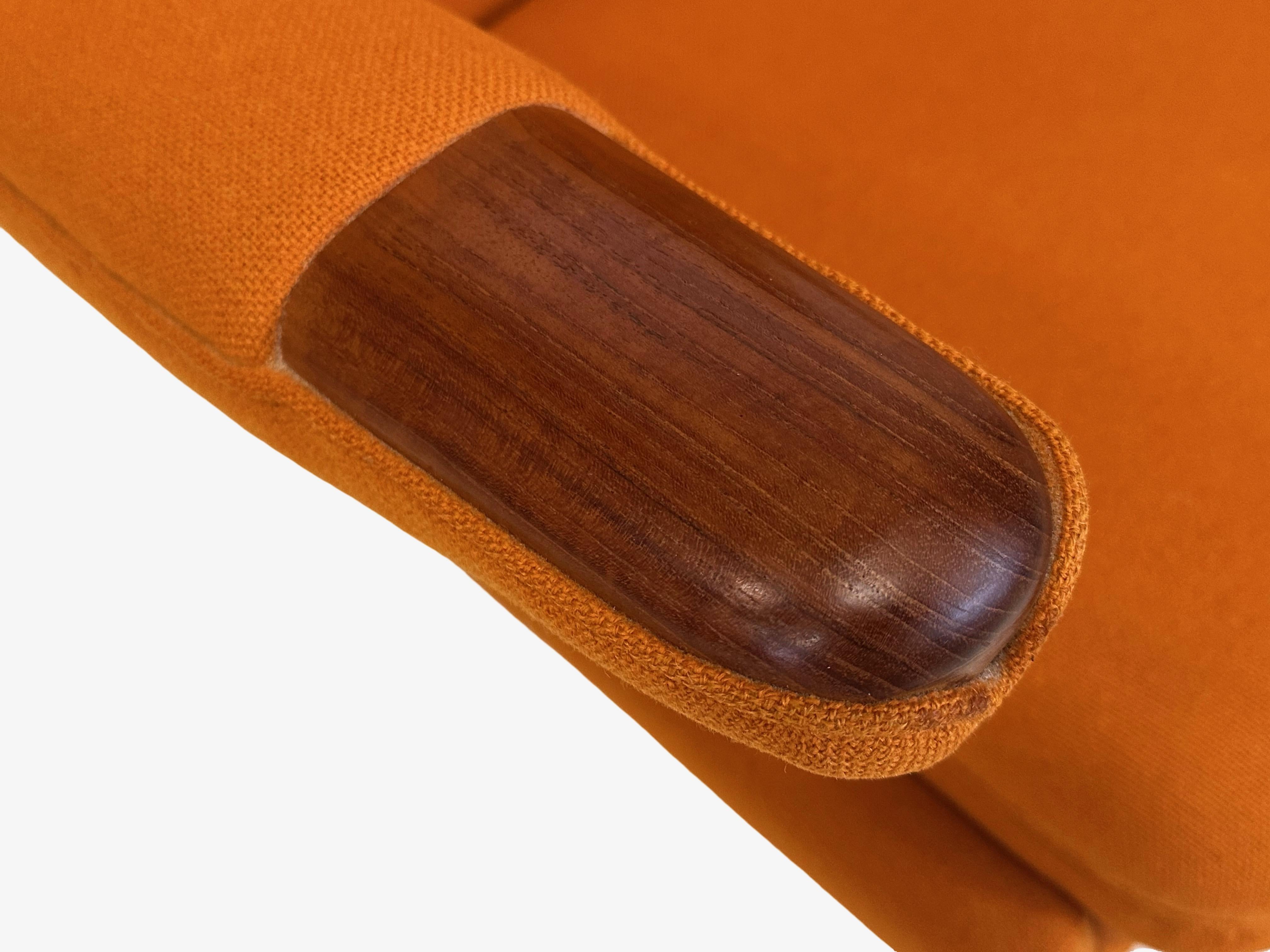 Scandinavo moderno Sedia papabear originale di Hans Jørgen Wegner, Danimarca. in vendita