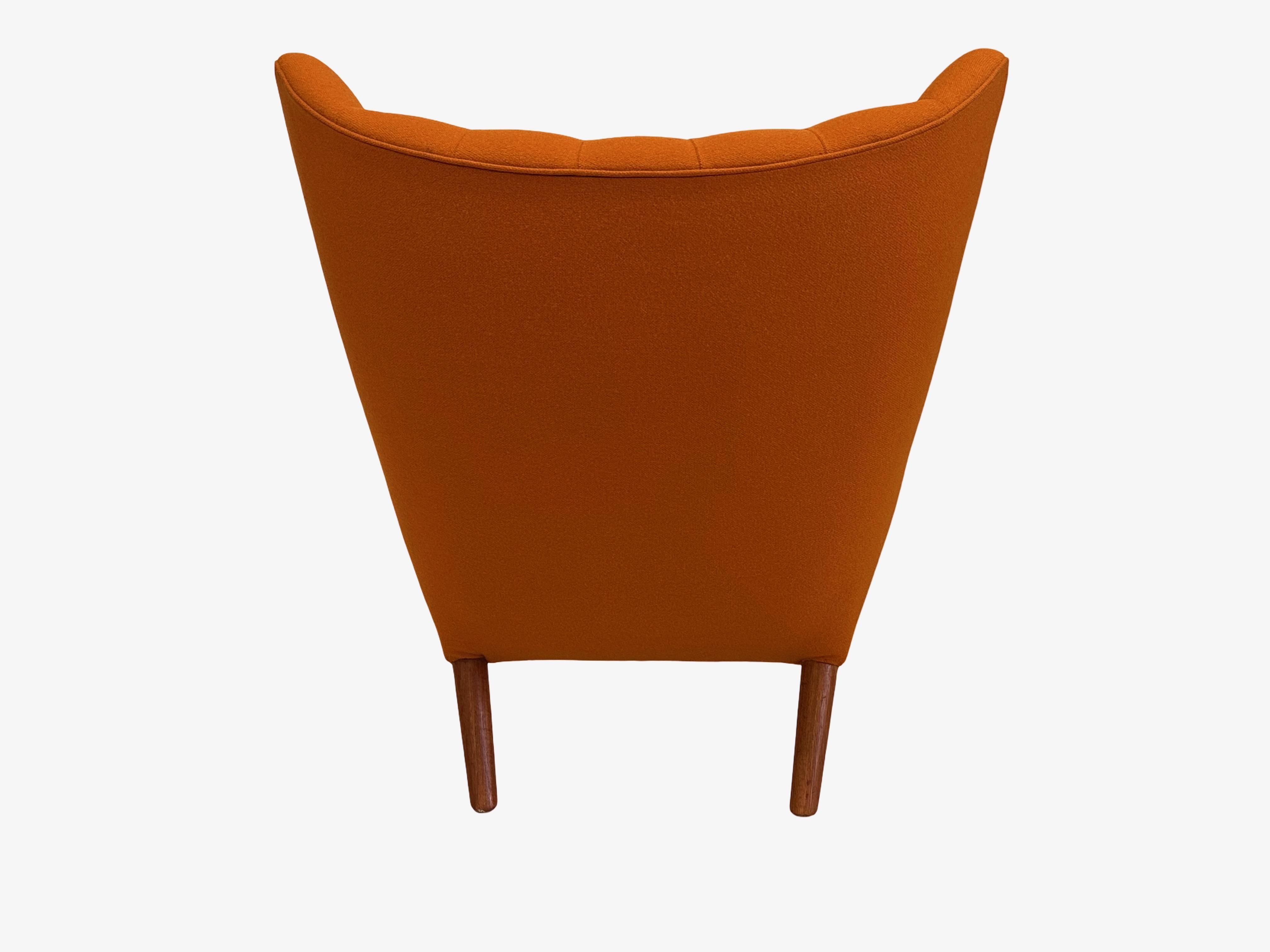 Sedia papabear originale di Hans Jørgen Wegner, Danimarca. in vendita 1