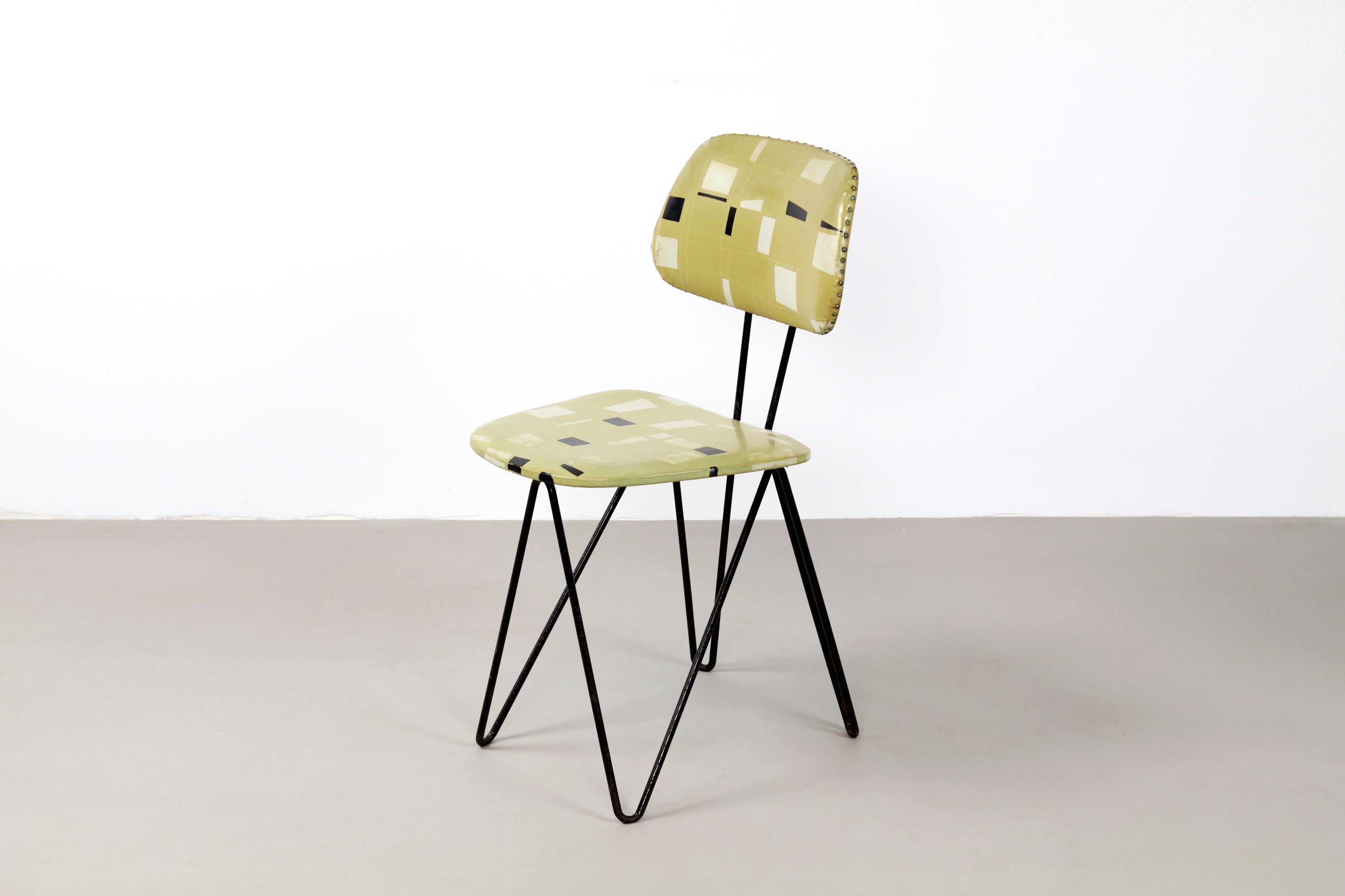 20th Century Original Pastoe Dutch Minimalist SM01 Chair by Cees Braakman, 1954 For Sale