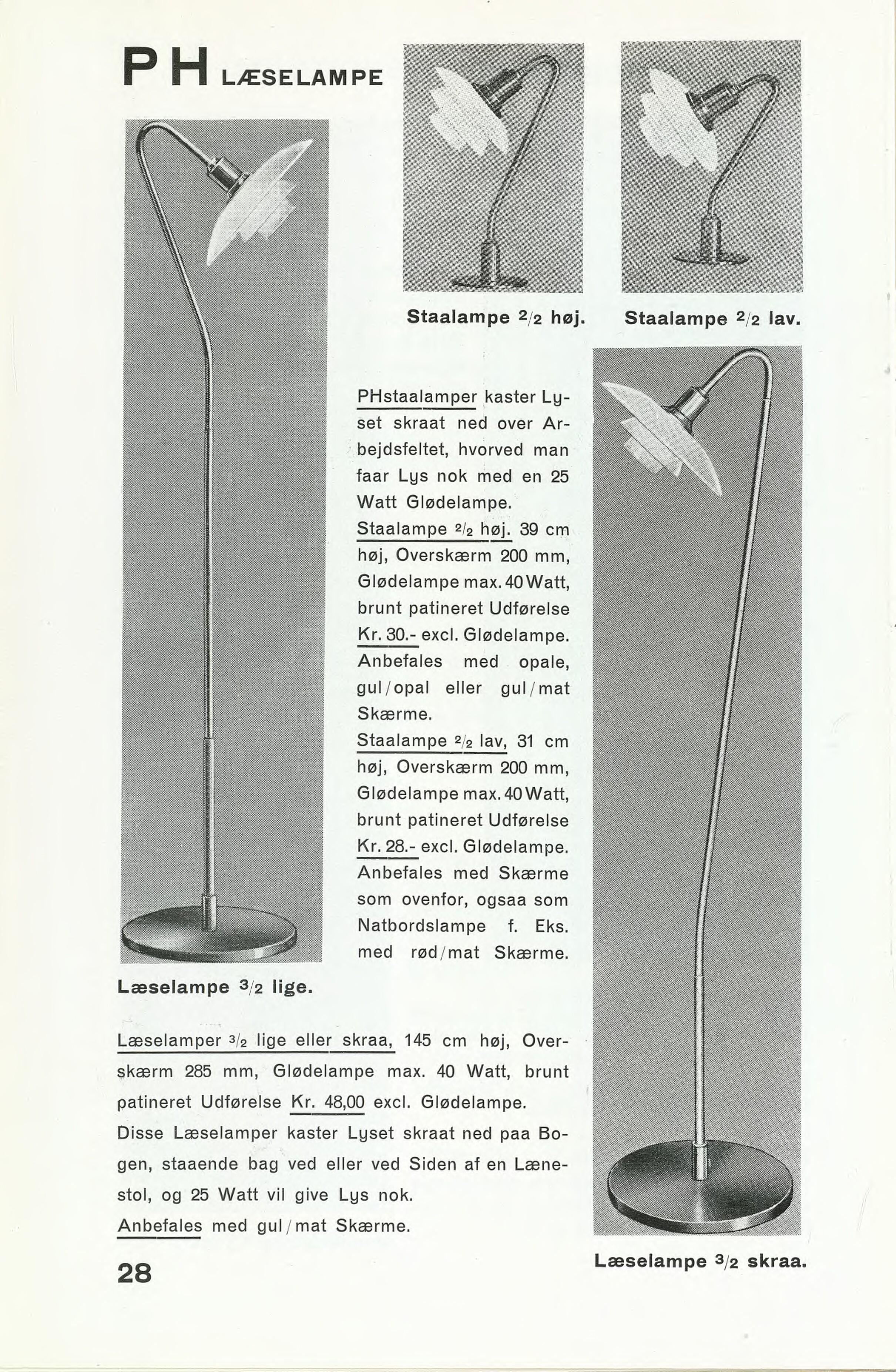 Lampadaire breveté PH 3/2 par Poul Henningsen, Louis Poulsen, 1931 en vente 11