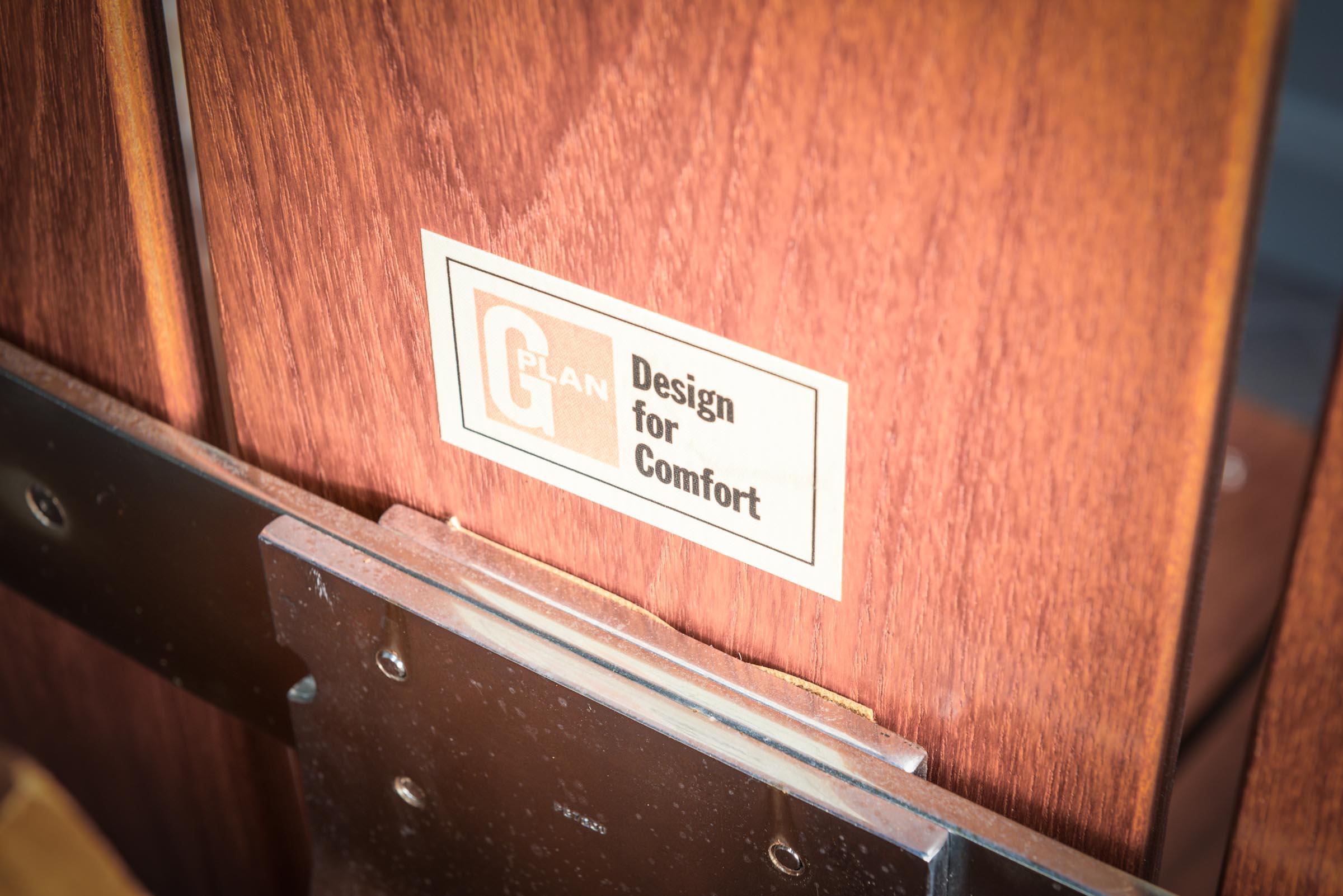 Original pattern G-Plan Housemaster Chair For Sale 4