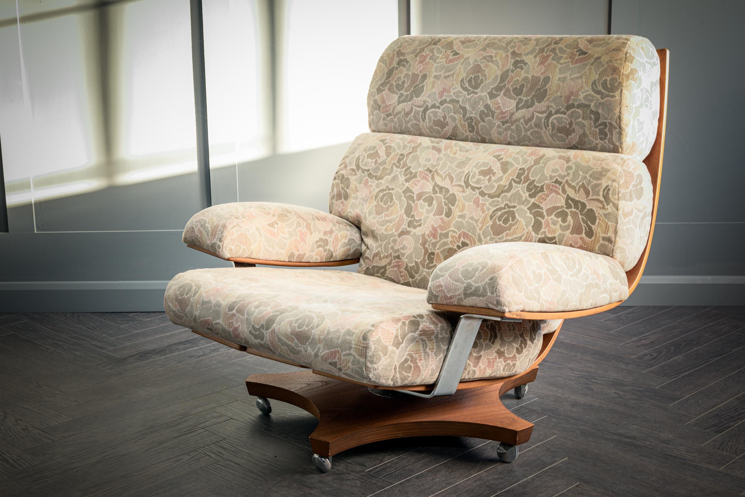 Teak Original pattern G-Plan Housemaster Chair For Sale