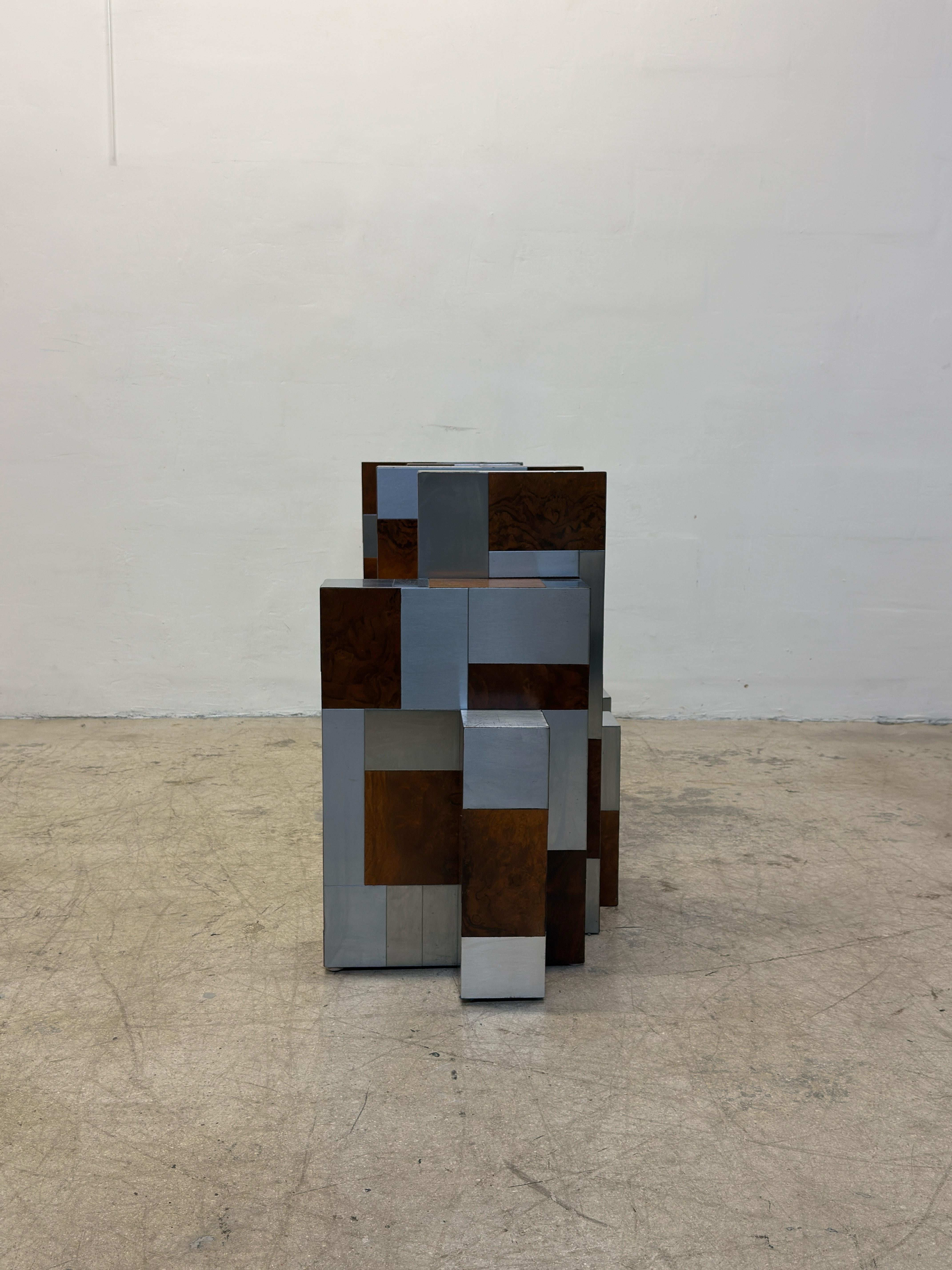 Table de salle à manger ou base de console originale Paul Evans Cityscape, années 1970 Bon état - En vente à Miami, FL