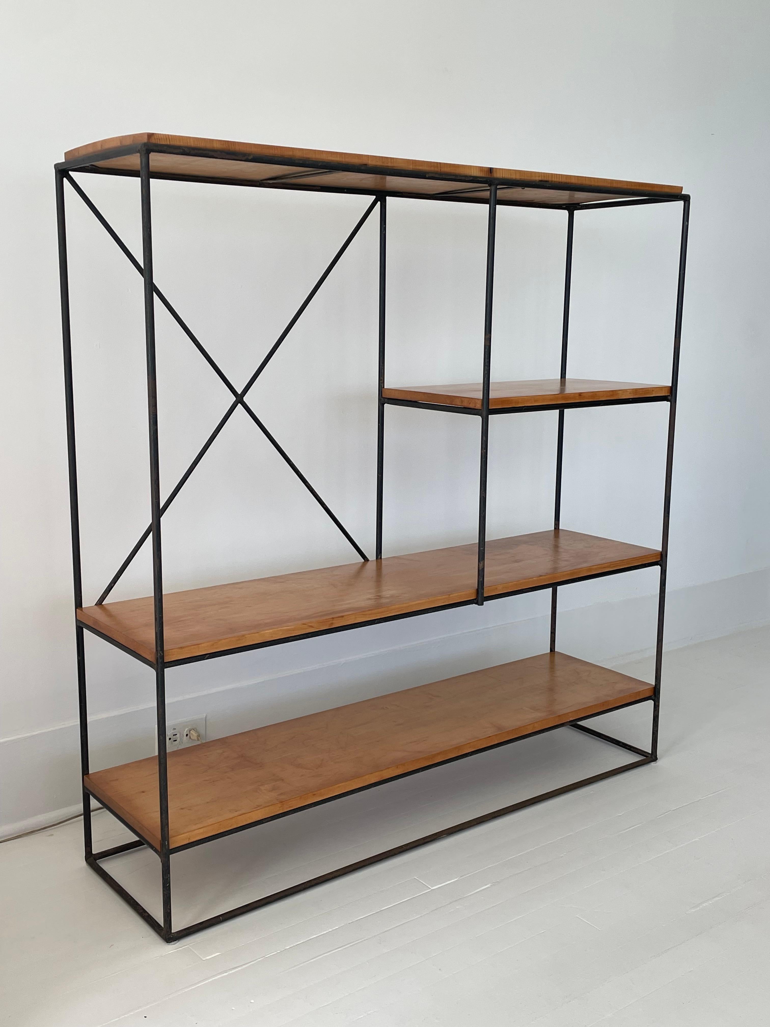 Original Paul McCobb Bookcase/Etagere and Bench Set from the Planner Group For Sale 2