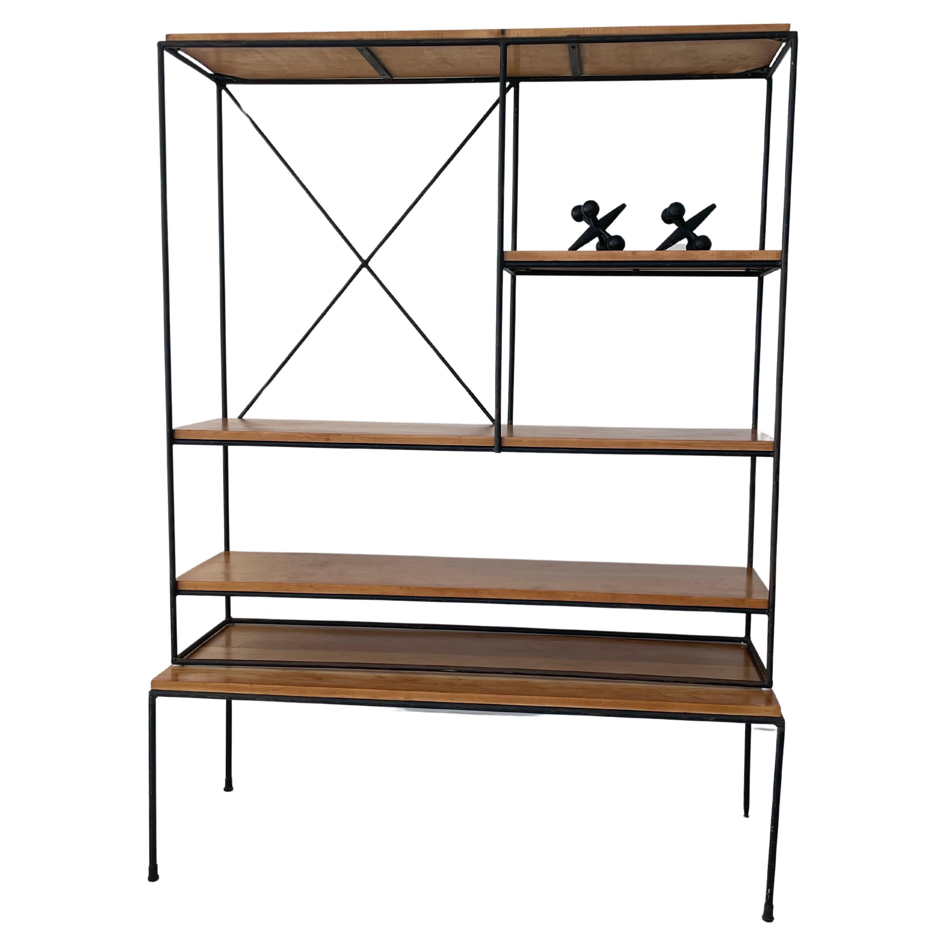 Libreria/Etagere e panca originali di Paul McCobb del Planner Group