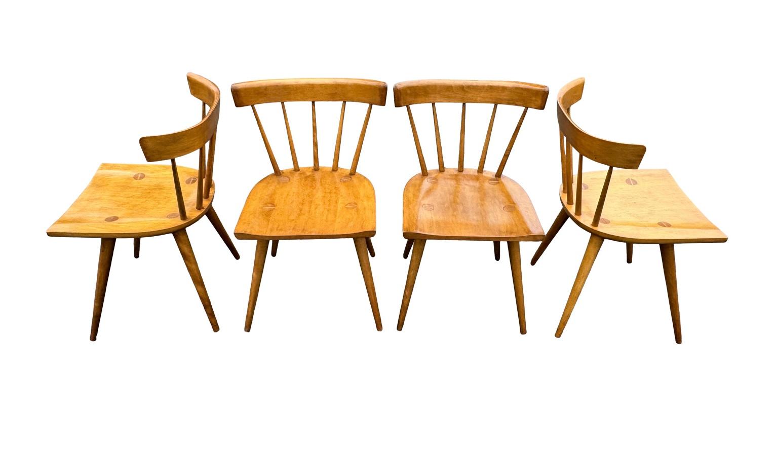 Mid-Century Modern Original Paul Mccobb for Planner Group Dining Chair Set