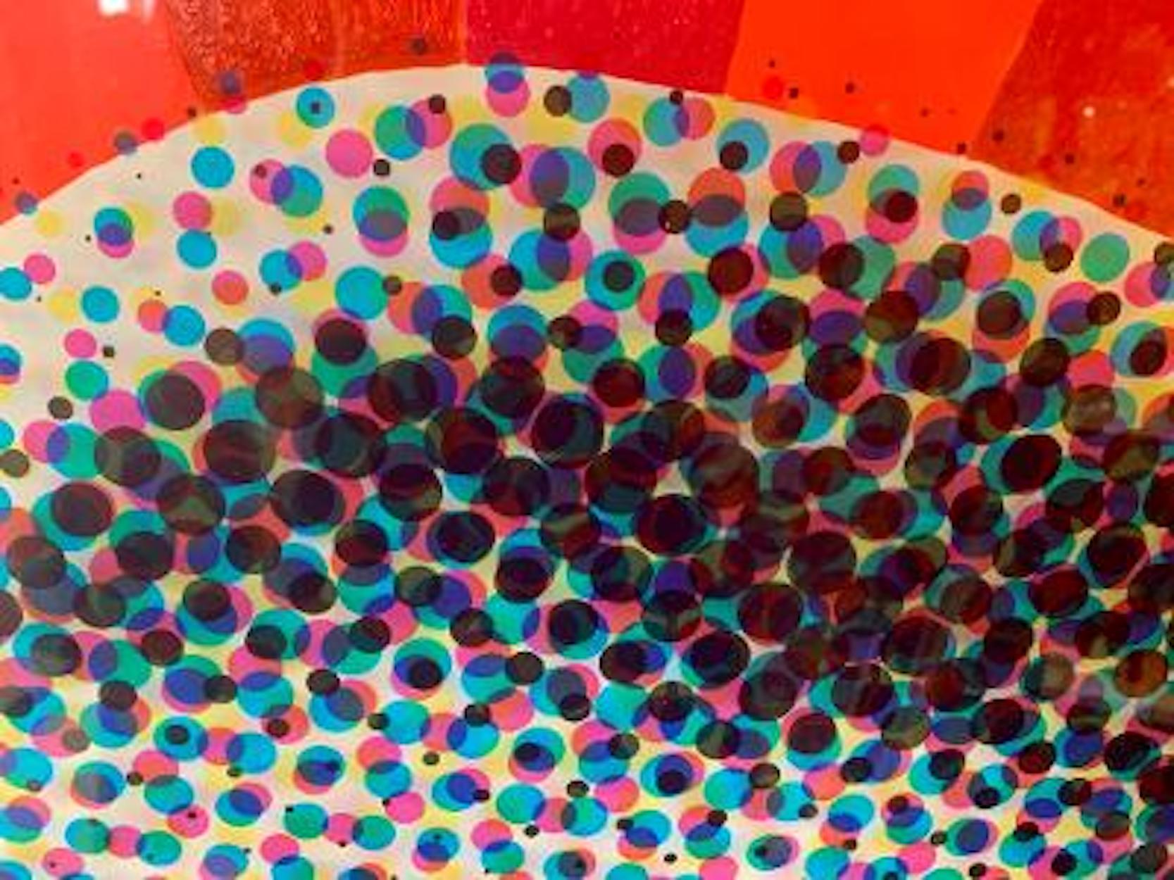 Hand-Painted Original Paul Rusconi Painting of Famous Pop-Culture Skateboarder, Paul Cardiel