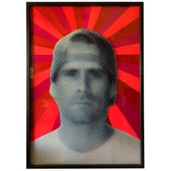 Original Paul Rusconi Painting of Famous Pop-Culture Skateboarder, Paul Cardiel