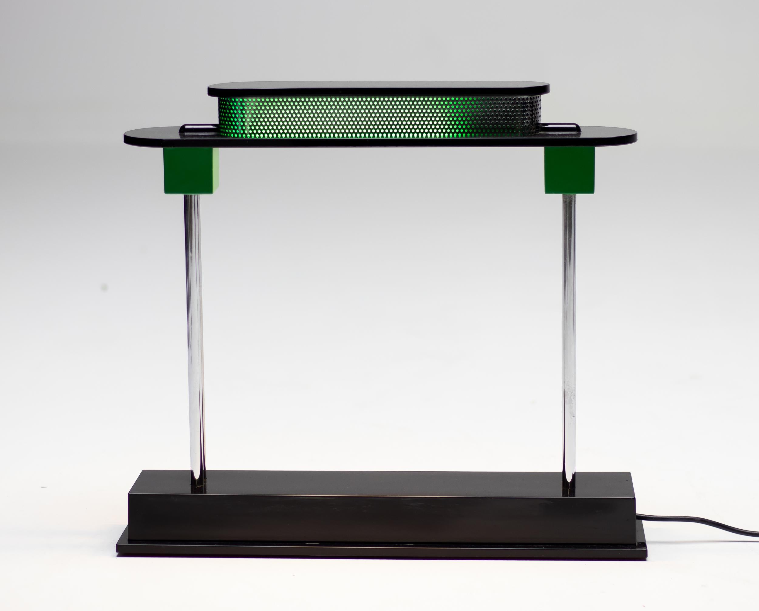 Late 20th Century Original Pausania Table Lamp by Ettore Sottsass