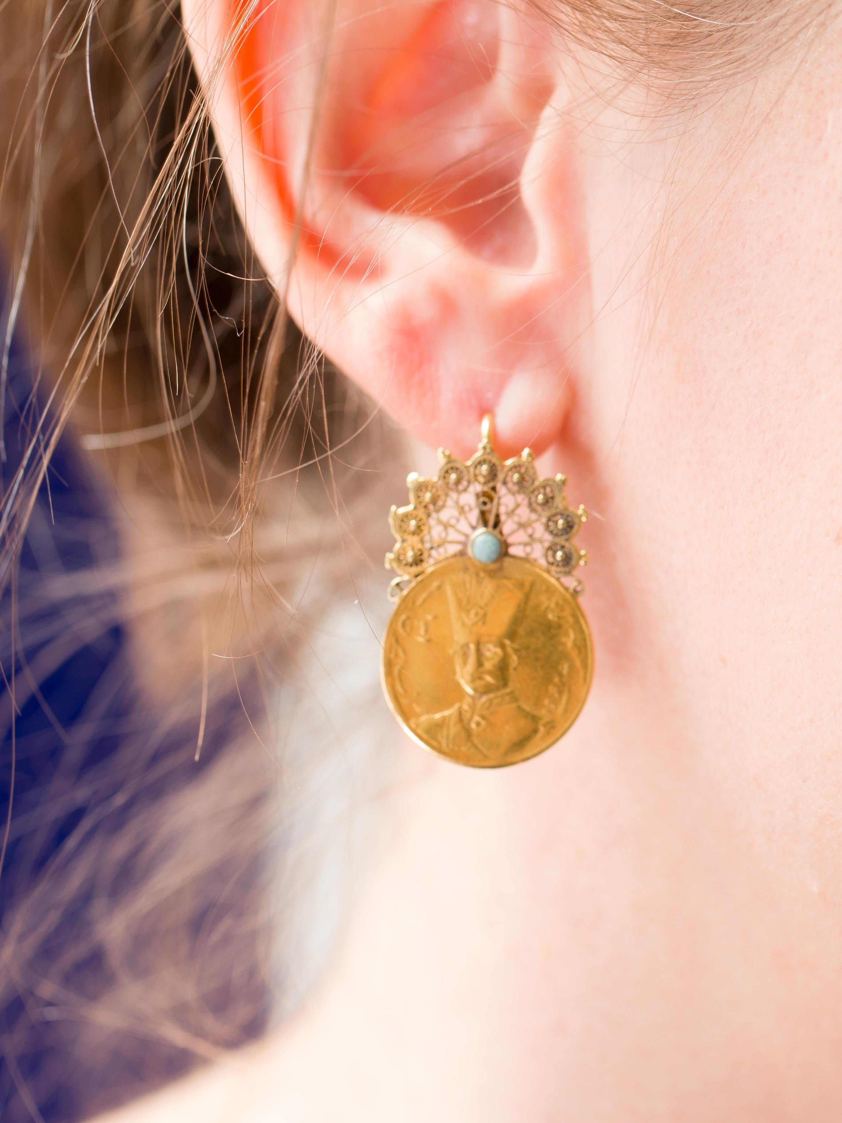 ancient persian earrings