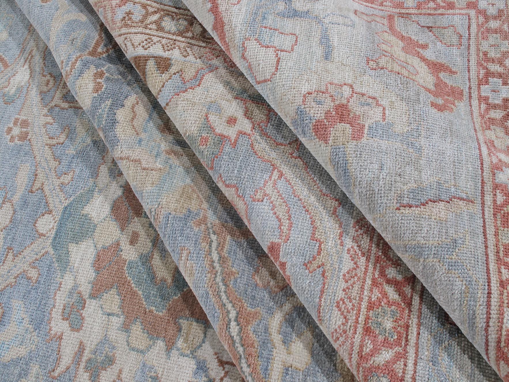 Alfombra persa original Ziegler Sultanabad Rugs Anudado a mano en venta