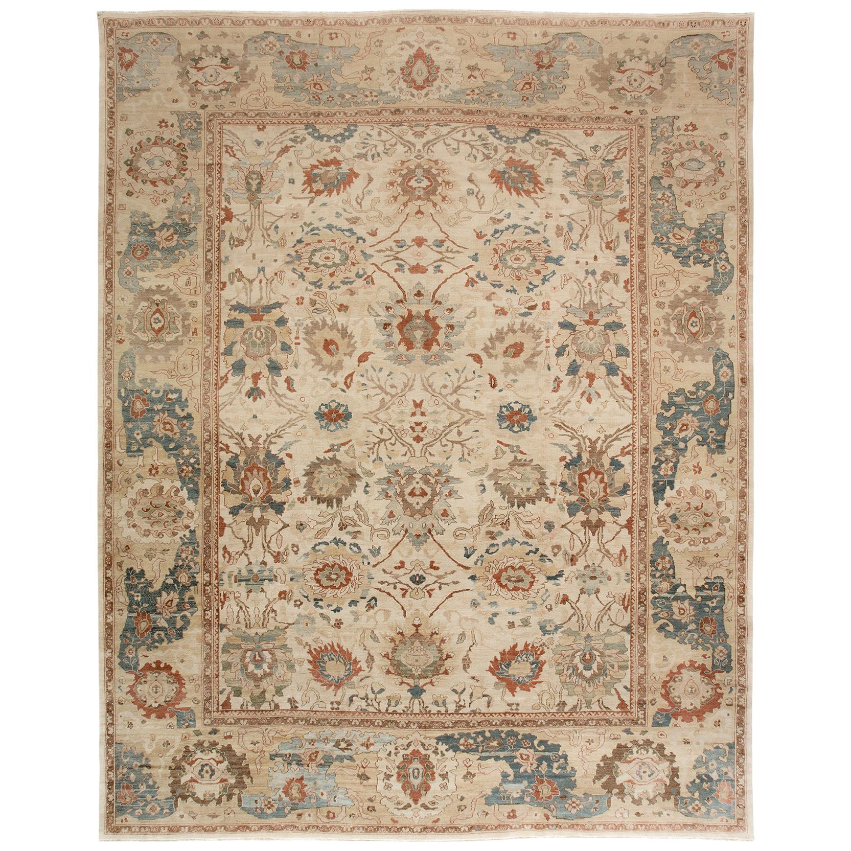 Original Persian Ziegler Sultanabad Rug