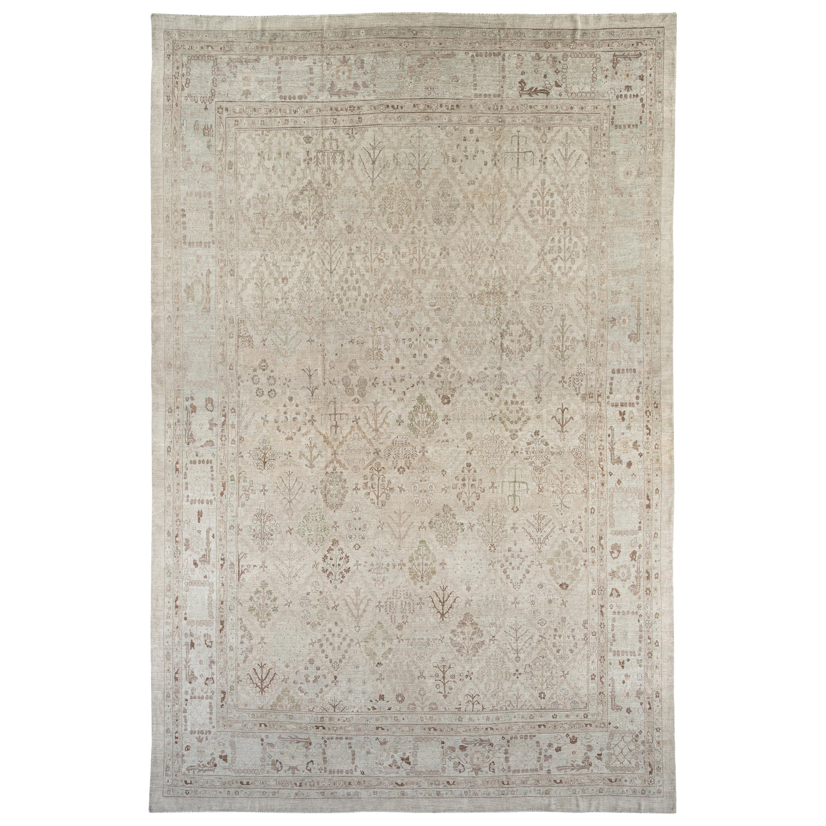 Original Persian Ziegler Sultanabad Rug For Sale