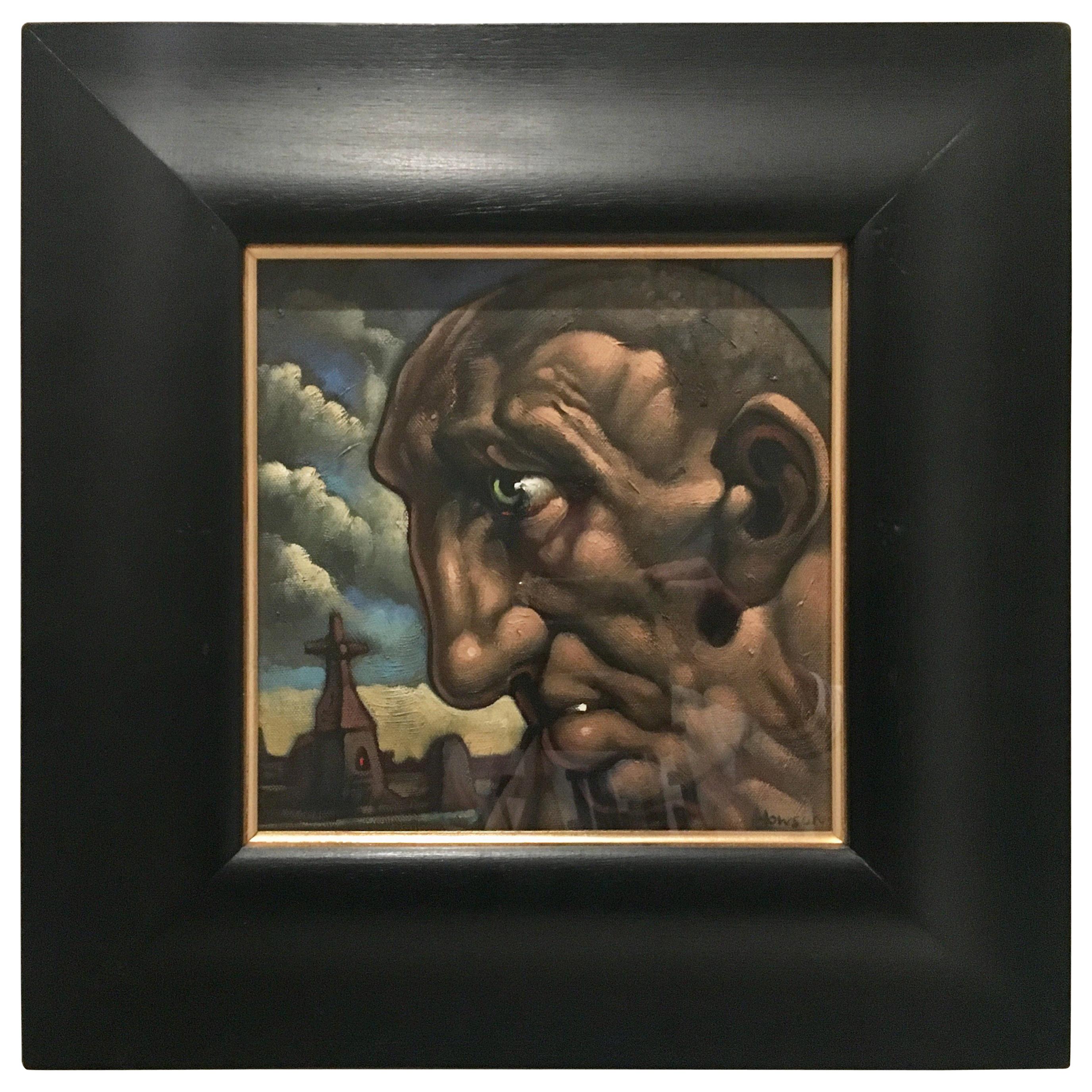 Original Peter Howson Figurative Painting, Oil on Canvas