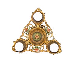 Original Petite Art Deco 1925/30 New York Chandelier/Ceiling Lamp