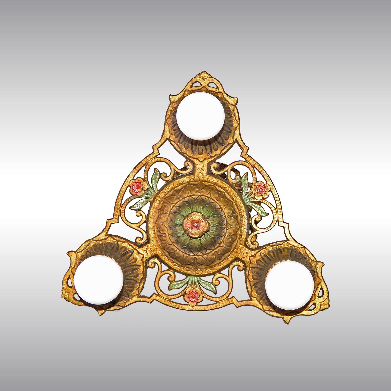 Dipinto Lampadario originale in stile Art Deco 1925/30 di New York in vendita