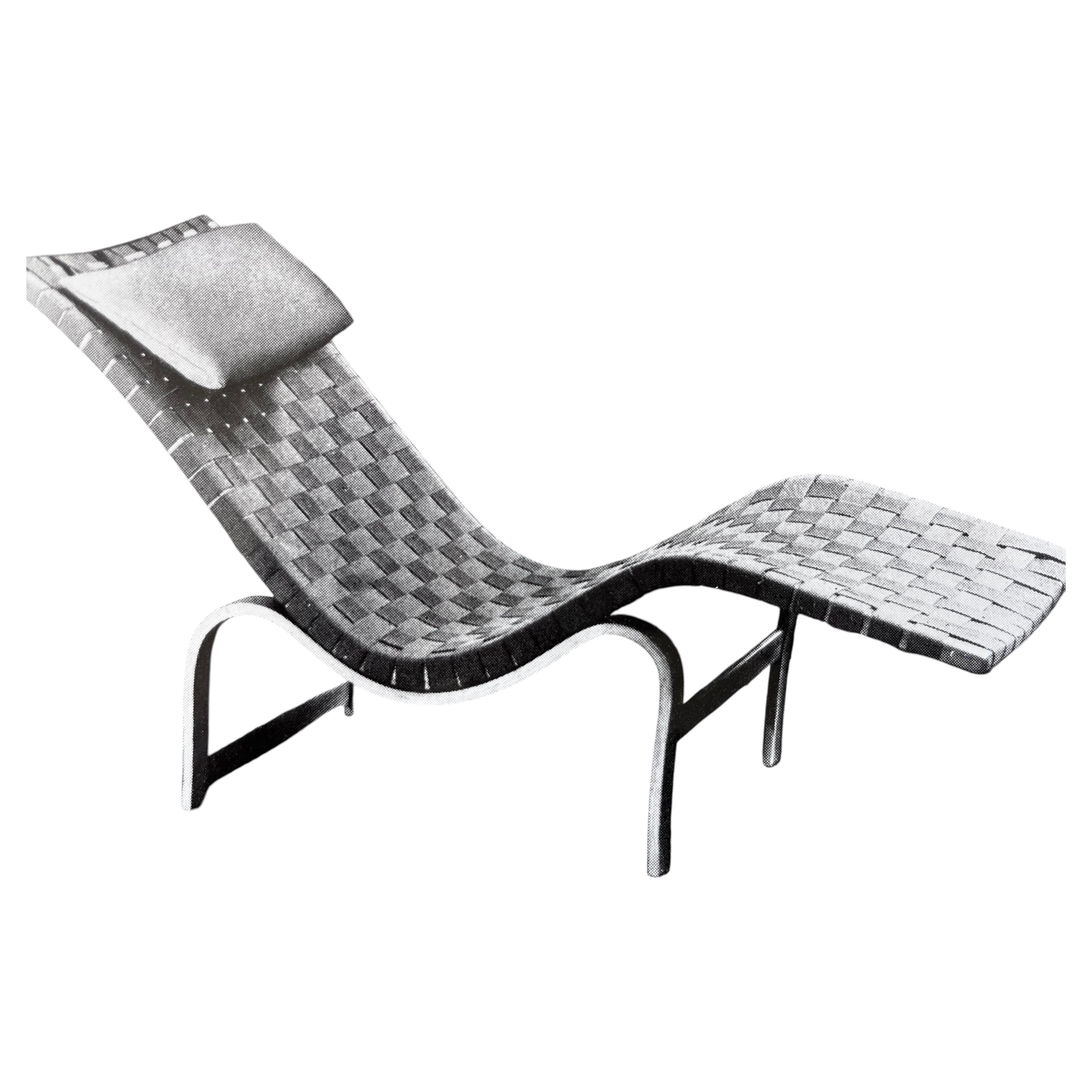 Photo originale du fauteuil de détente de Bruno Mathsson / Finlande - 1950 en vente