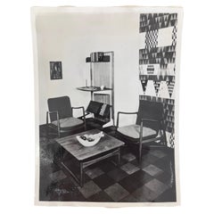 Originalfoto von Möbeln von Finn Juhl – 1950er Jahre
