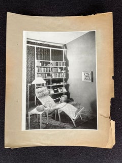 Photo originale de meuble par Bruno Mathsson / Suède - 1945