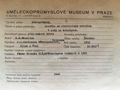 Original Foto von Möbeln von Karl Erik Ekselius / Schweden, 1952