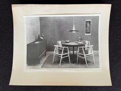 Original Photo of furniture by Sven-Erik Fryklund / AB Nordiska - Sweden -1957
